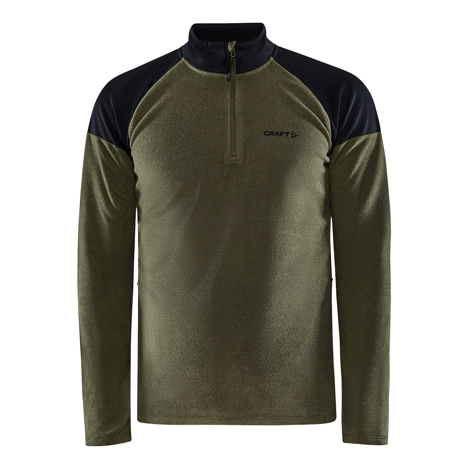 Craft Stehkragenpullover Core Edge Thermal 664000 Midlayer mit rift Halfzip