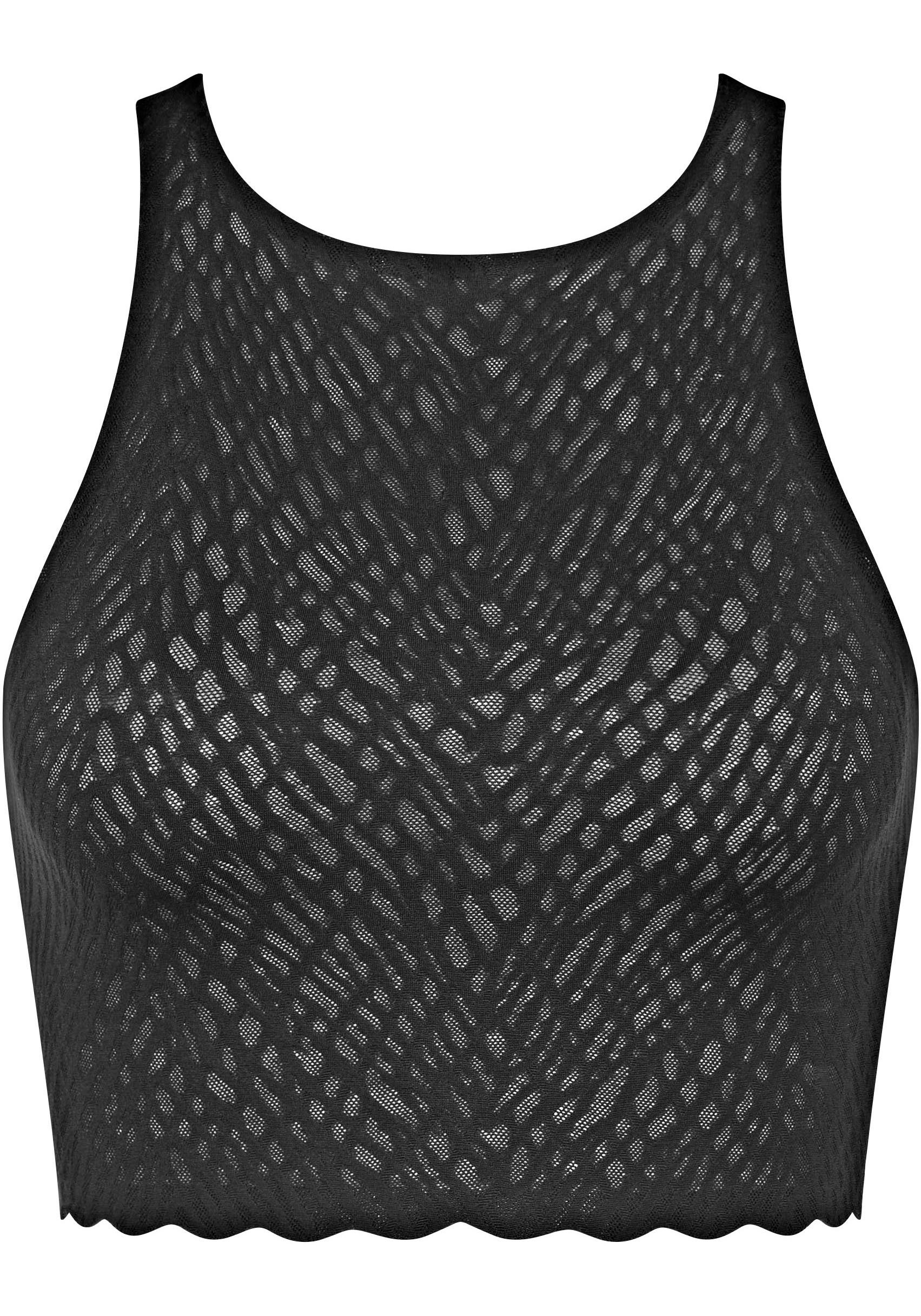 sloggi Crop-Top ZERO Feel Bliss nahtlos mit Spitzenoptik günstig online kaufen