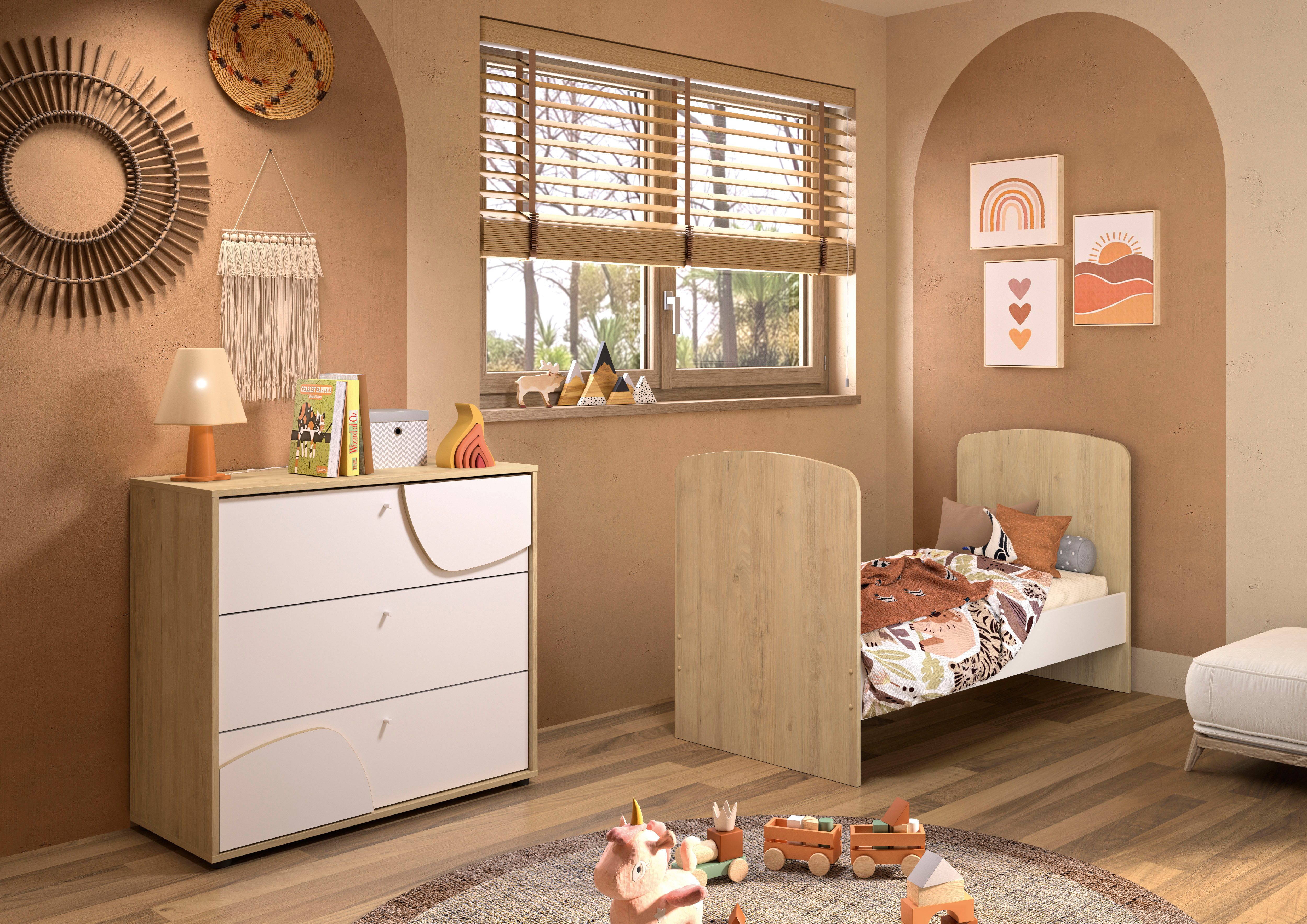 Gami Umbauseiten Basile Umbauseiten, zur Umwandlung des Babybetts in ein Little Bed