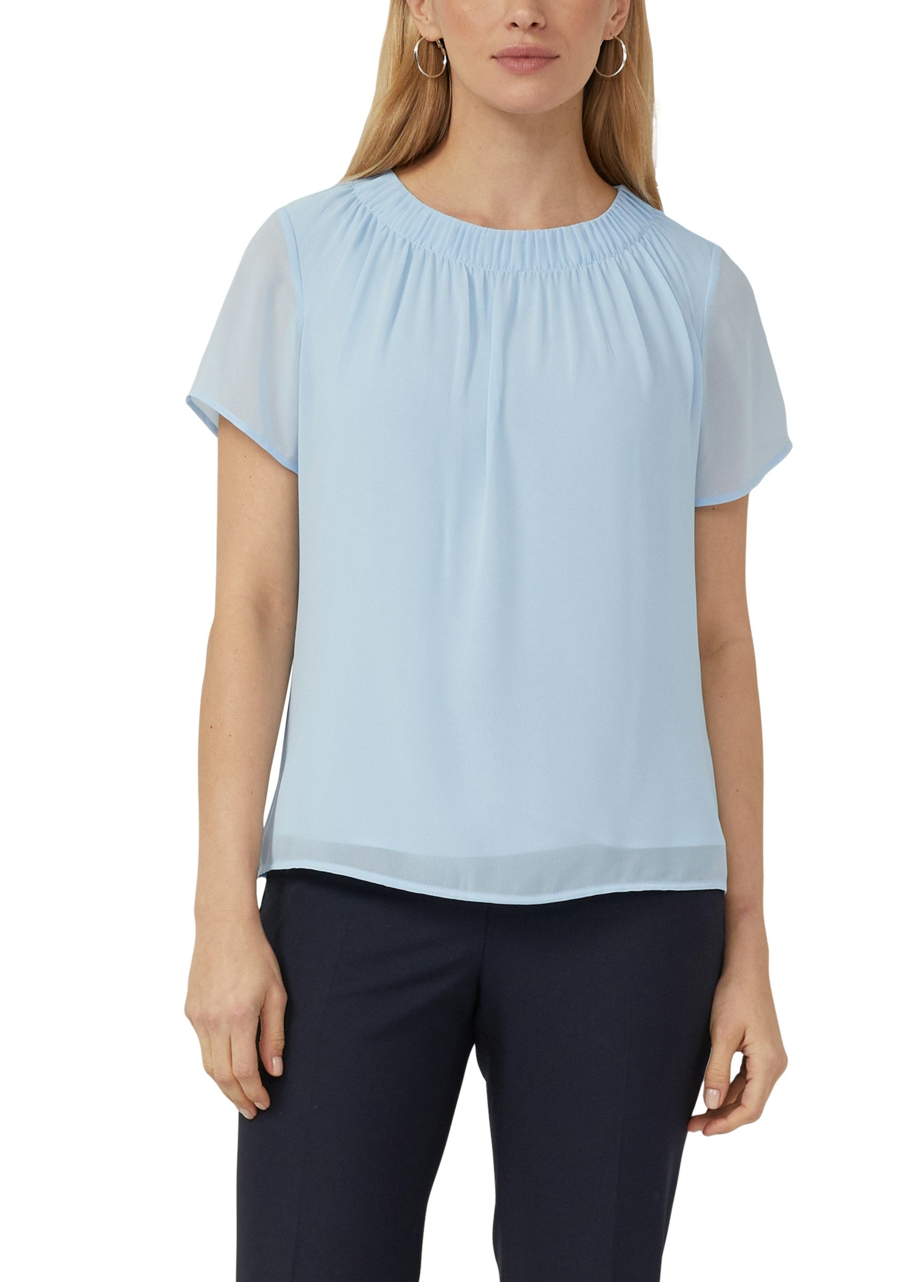 s.Oliver BLACK LABEL Kurzarmbluse Bluse günstig online kaufen