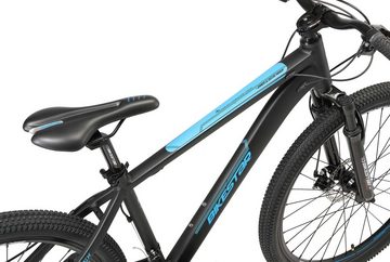 Bikestar Mountainbike, 21 Gang Shimano RD-TY300 Schaltwerk, Kettenschaltung, für Damen und Herren, Kettenschaltung