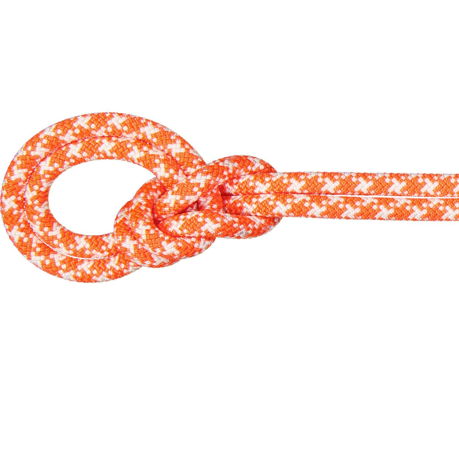 Orange Seil Kletterseil 9.5 Crag Classic Mammut Rope