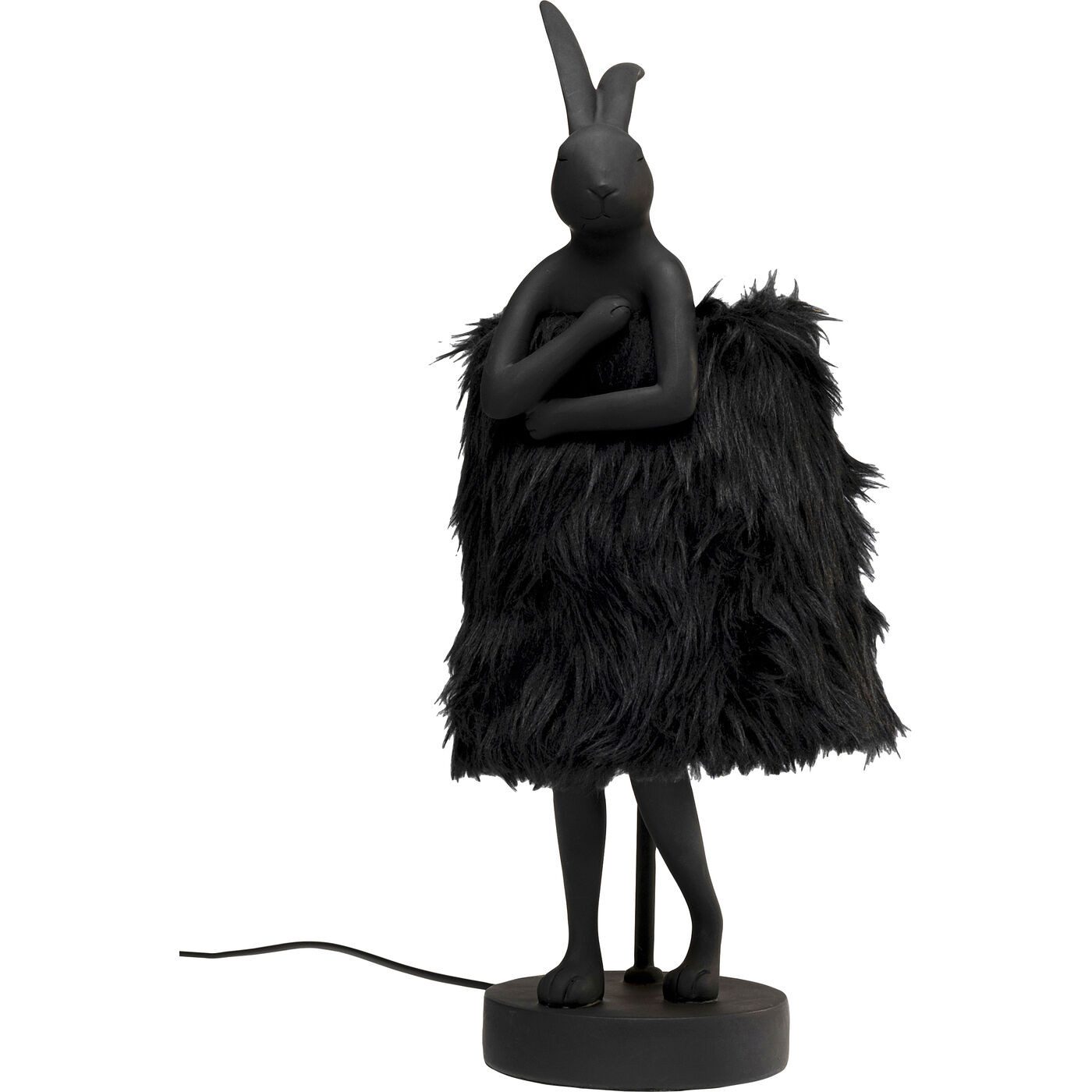 Kare Design Tischleuchte Animal Rabbit Fur, günstig online kaufen
