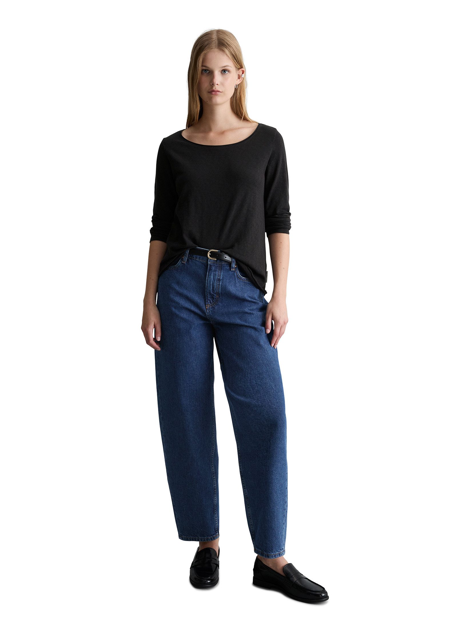 Marc O'Polo DENIM Langarmshirt aus Organic Cotton