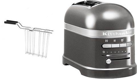 KitchenAid Toaster KitchenAid 2-Scheiben Toaster Artisan 5KMT2204,  Sensorautomatik mit Warmhaltefunktion