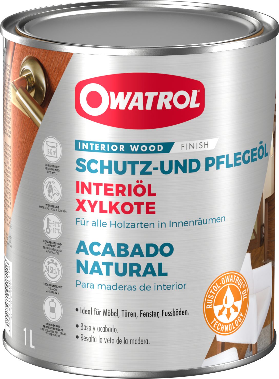 Holzschutzlasur Interiöl