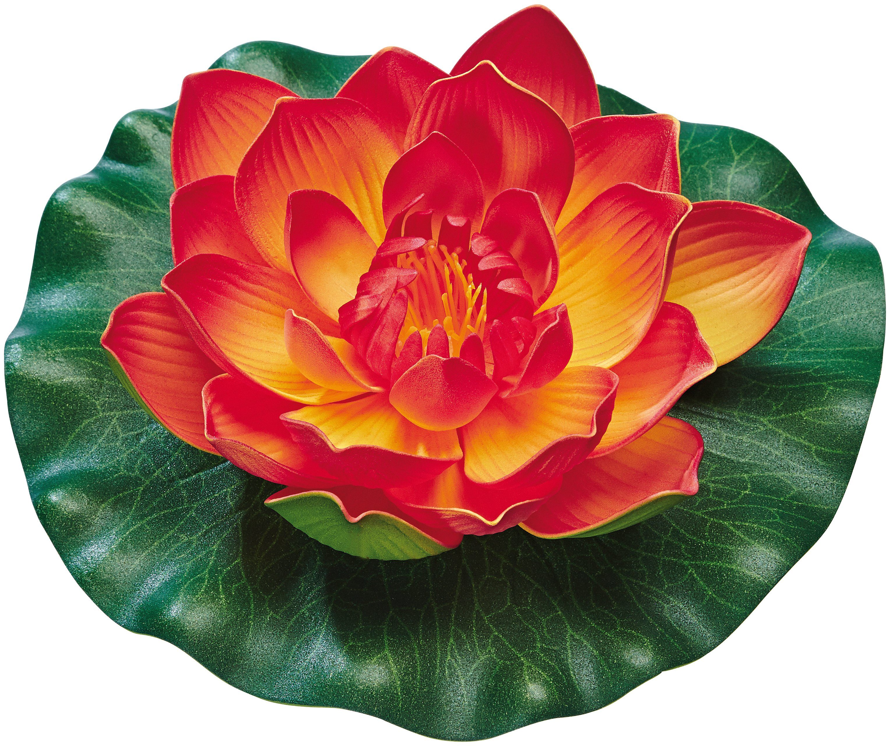 PONTEC Seerose »PondoLily«, aus Kunststoff, orange OTTO