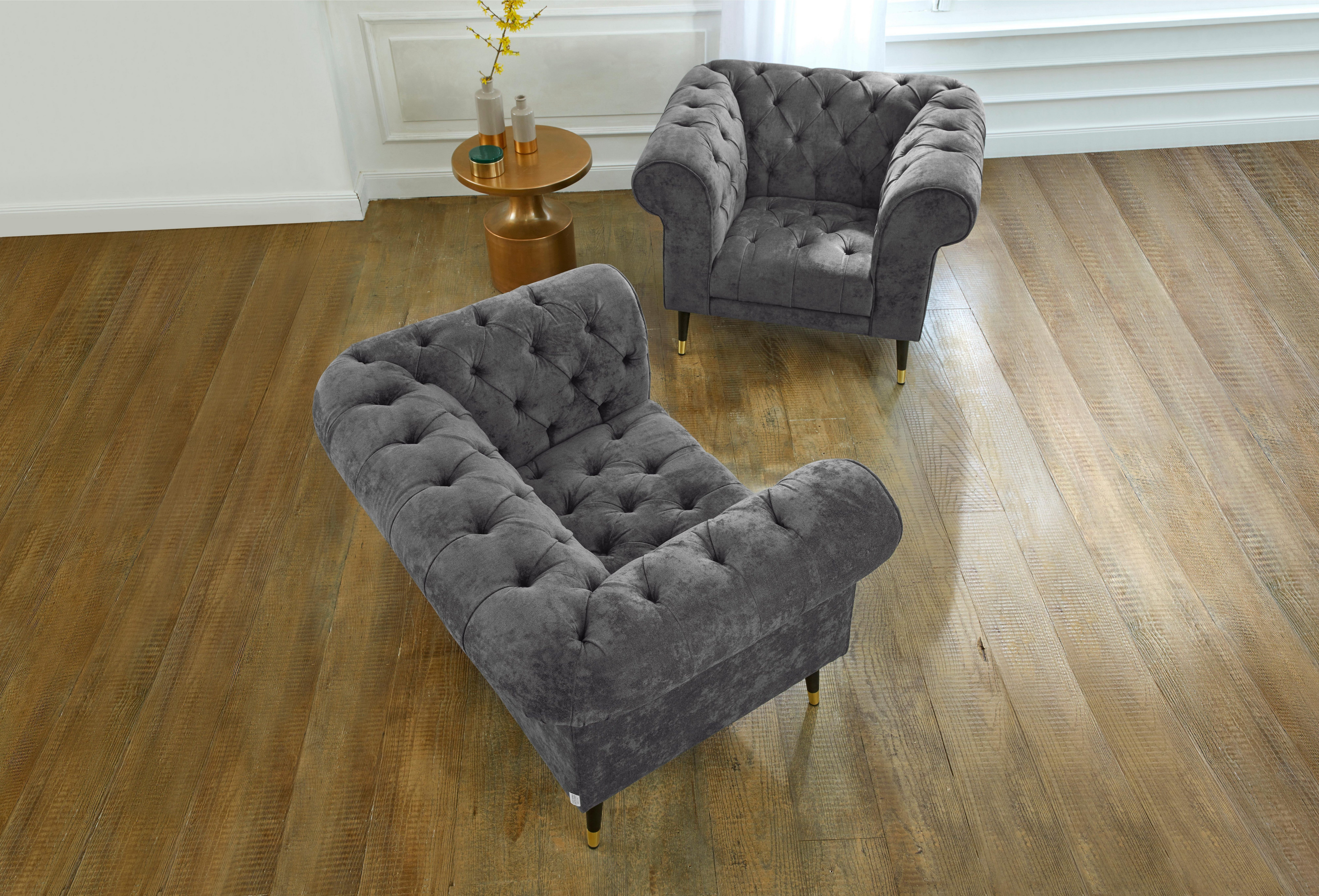 Home affaire Chesterfield-Sessel Tinnum Sessel günstig online kaufen