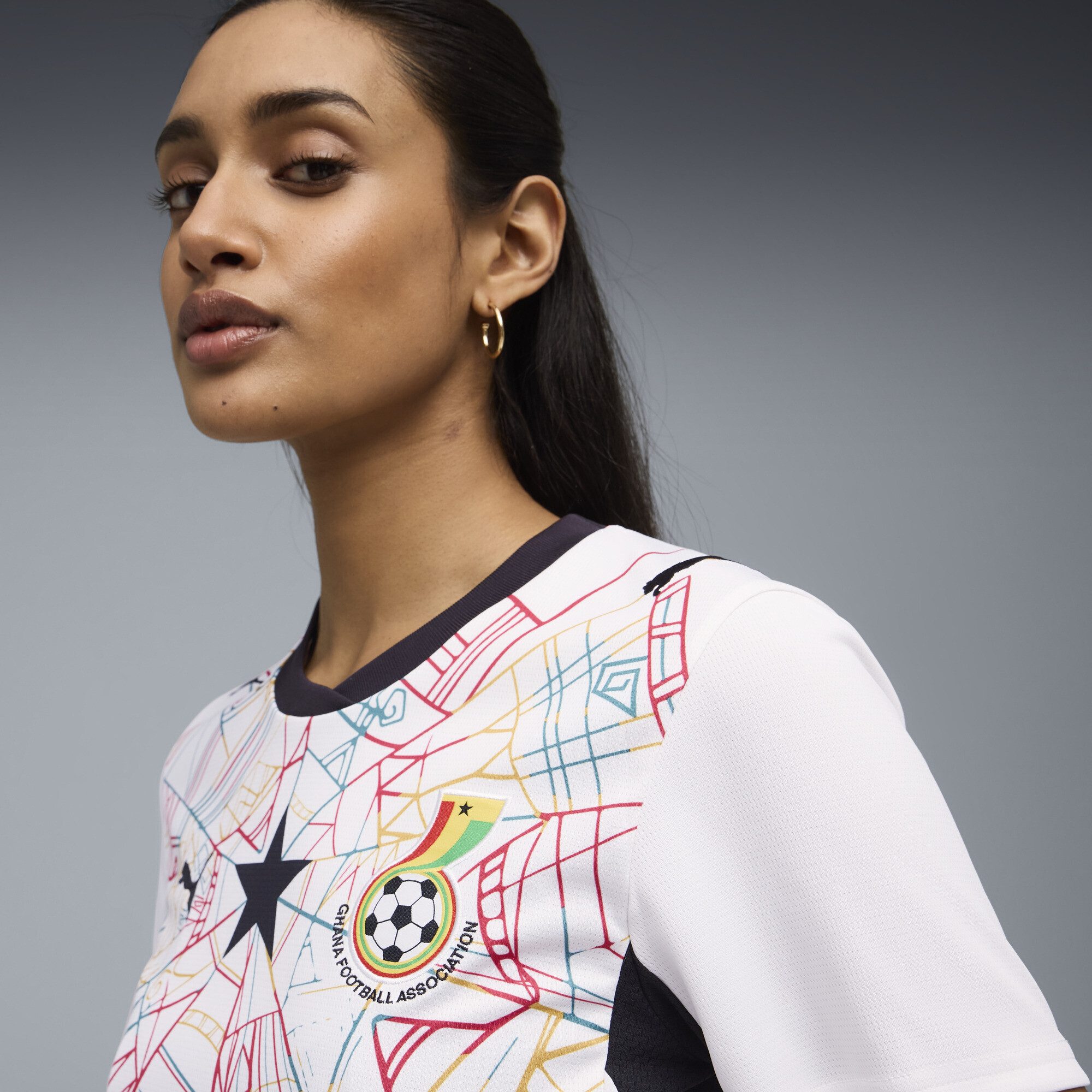 PUMA Trainingsshirt Ghana 2026 Heimtrikot Damen