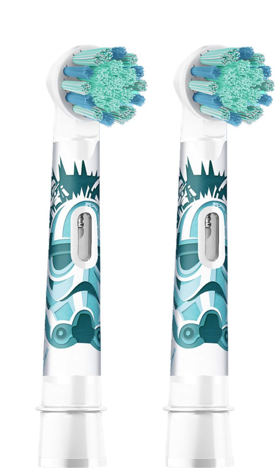 Braun Aufsteckbürsten Oral-B EB10S-2 Kids Star Wars Aufsteckbürsten extra Soft 2er-Pack