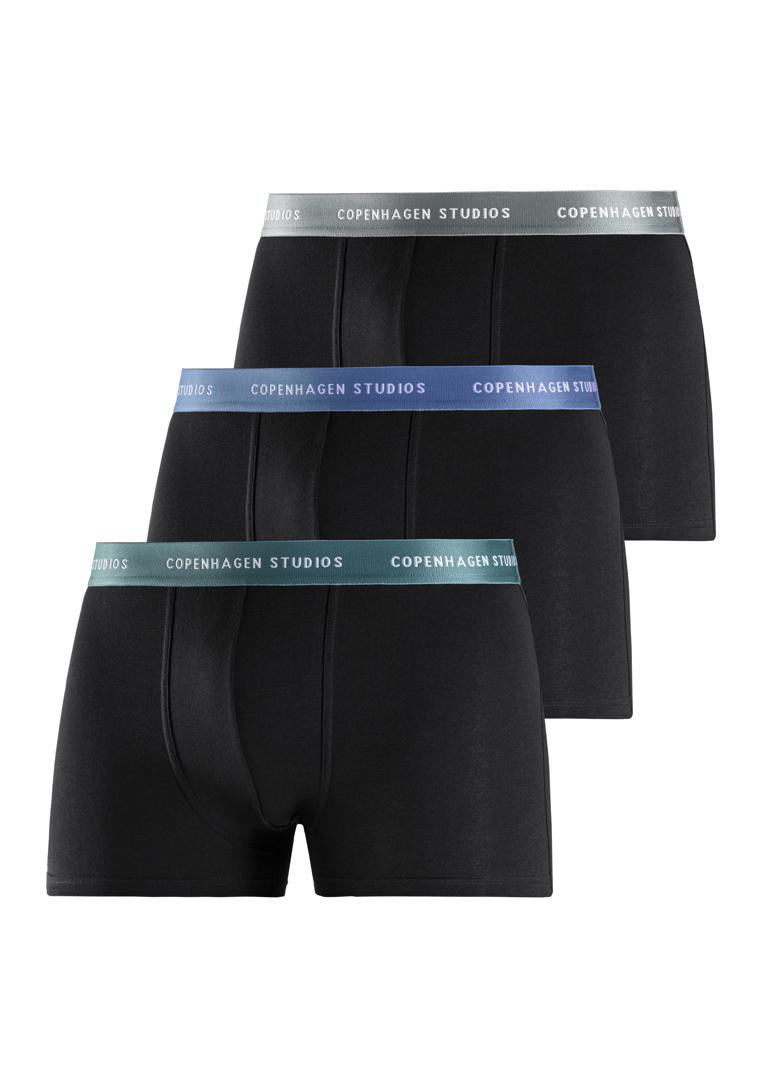 Copenhagen Studios Boxer Boxershorts für Herren (Packung, 3-St) mit farbige günstig online kaufen