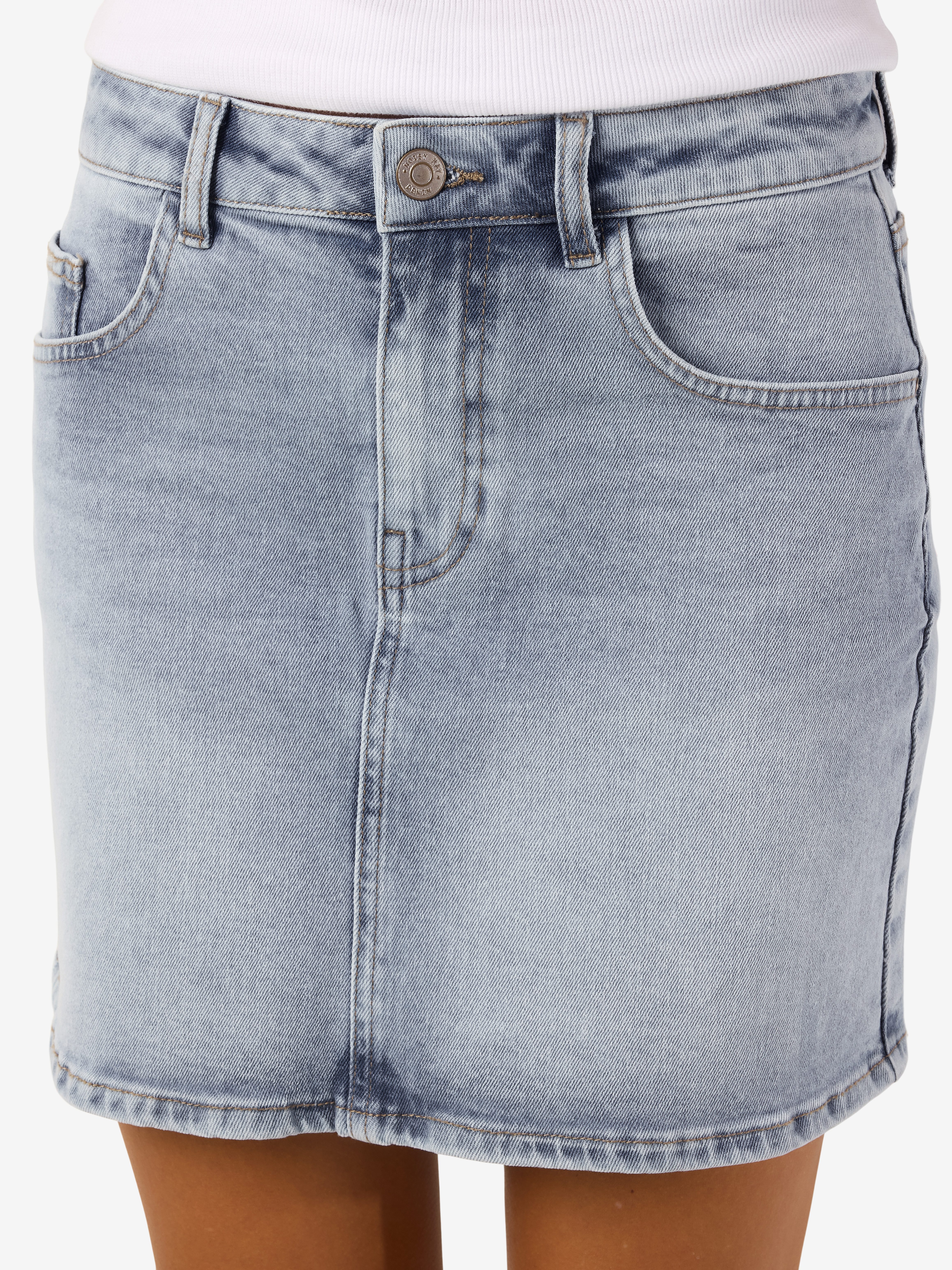 Noisy may Minirock NMYOLANDA MW DNM SKIRT AZ236LB NOOS