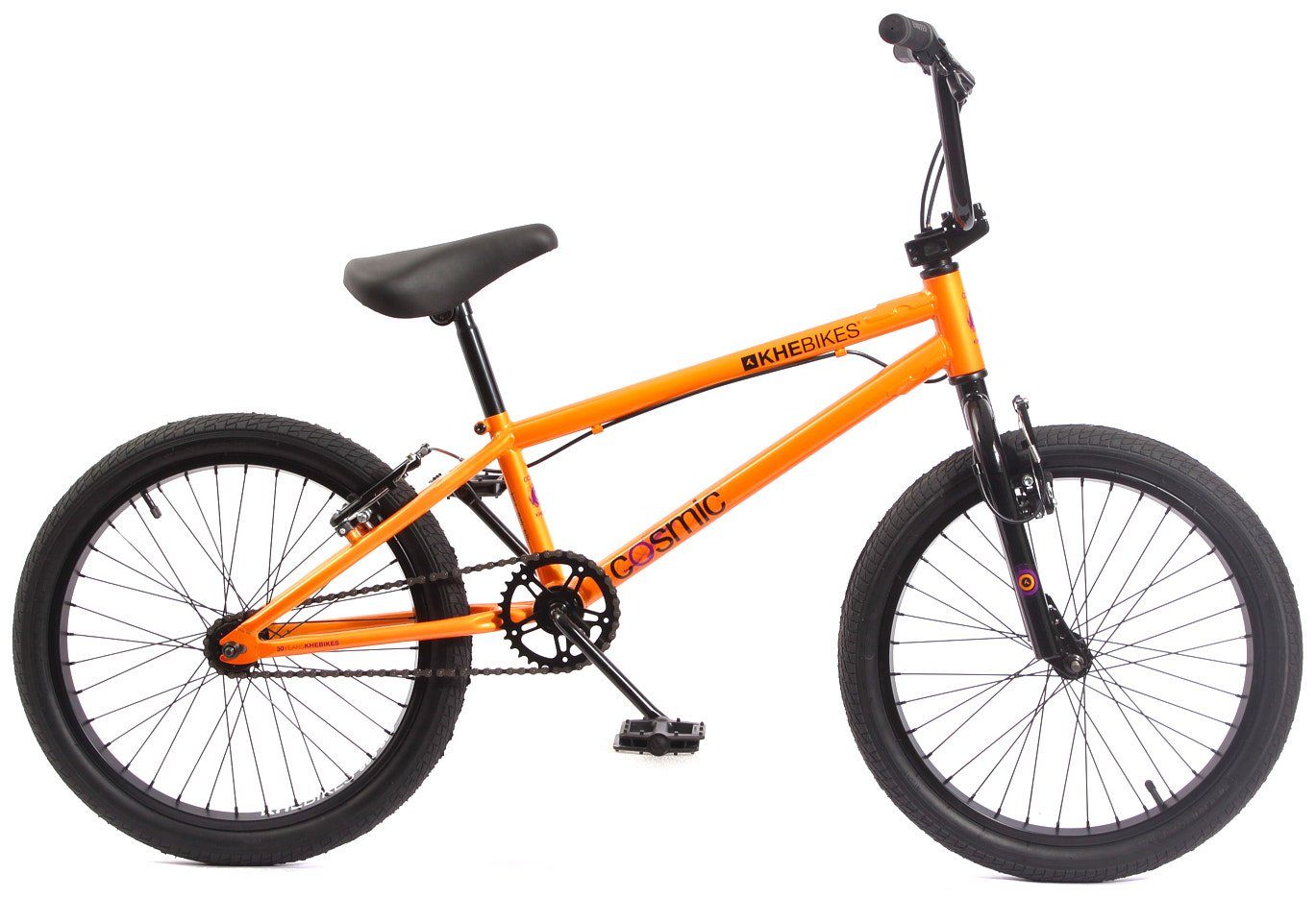 KHEbikes BMX-Rad orange Zoll, COSMIC, 20 AFFIX 11.1kg, 360° Rotor
