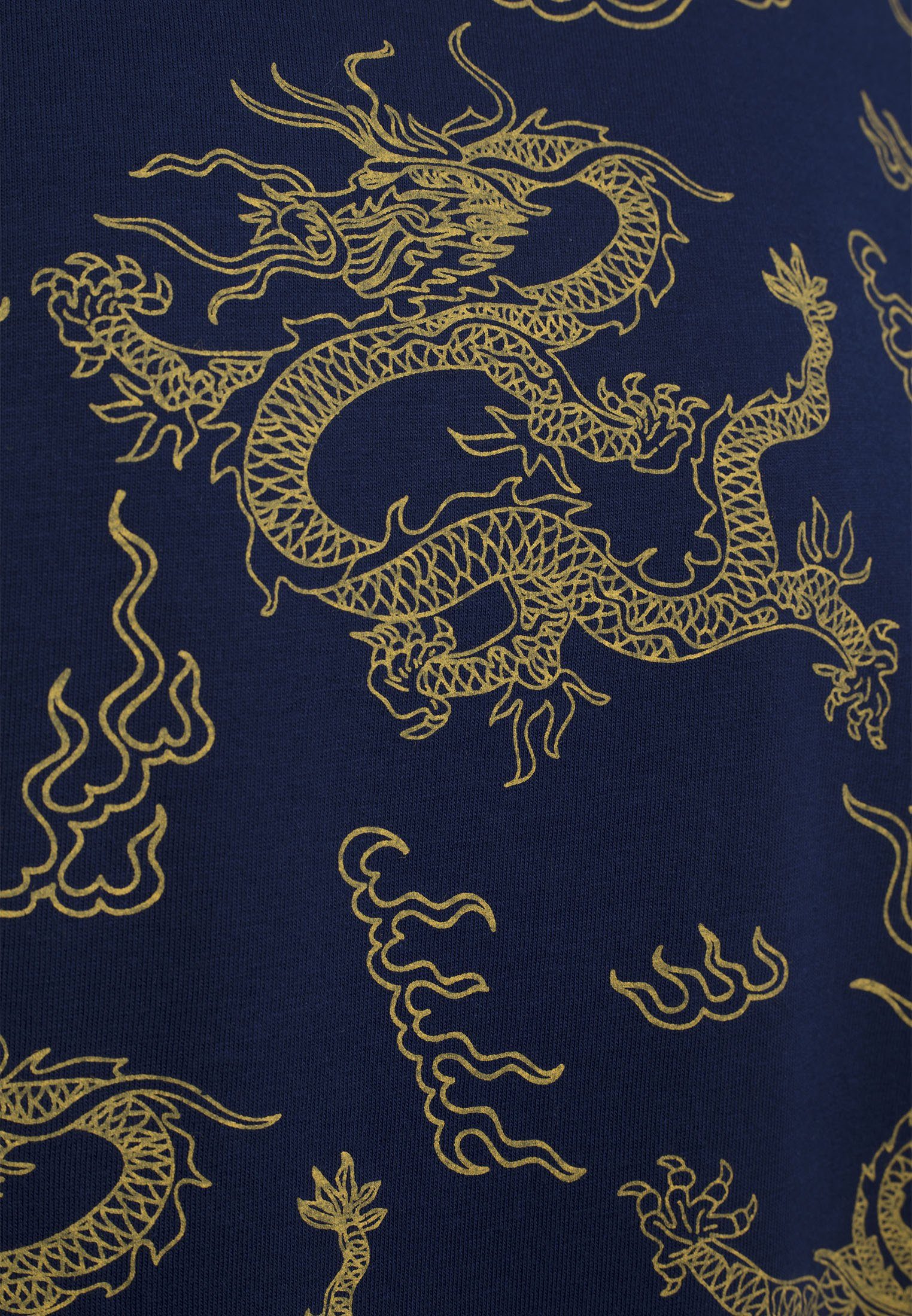 Dragon MisterTee navy (1-tlg) T-Shirt Tee Herren