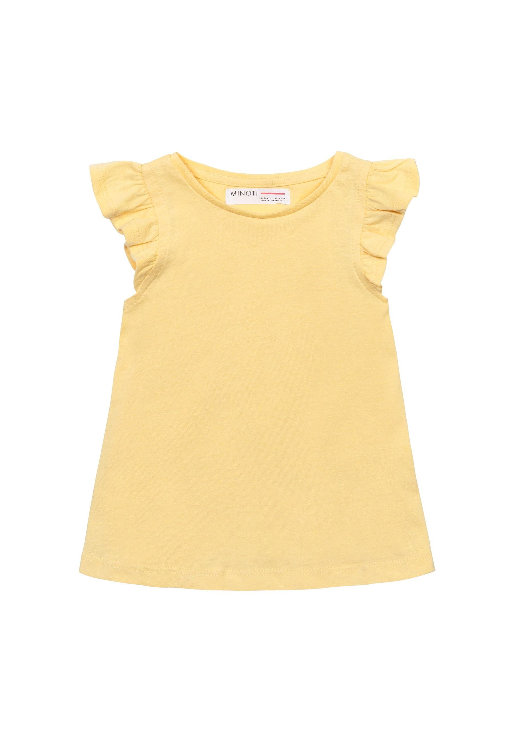 MINOTI T-Shirt Weste mit Rüschen (1y-14y) Gelb