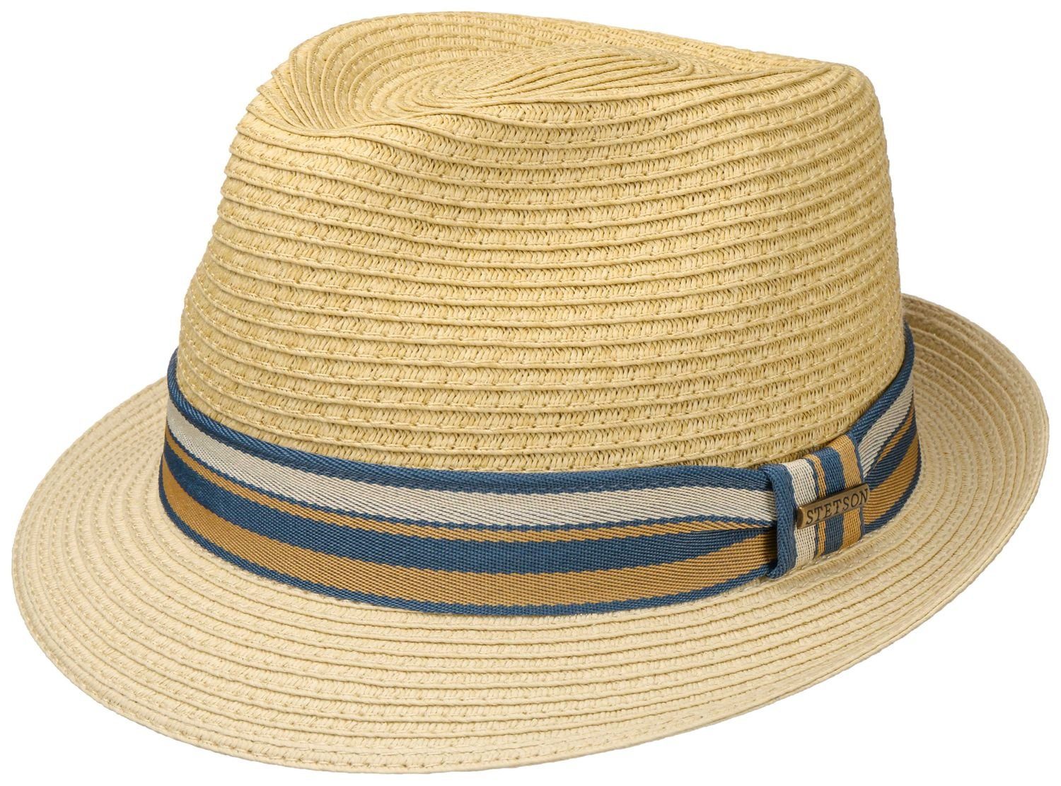 Stetson Strohhut knautschbarer Trilby Toyo mit UV Schutz 40+