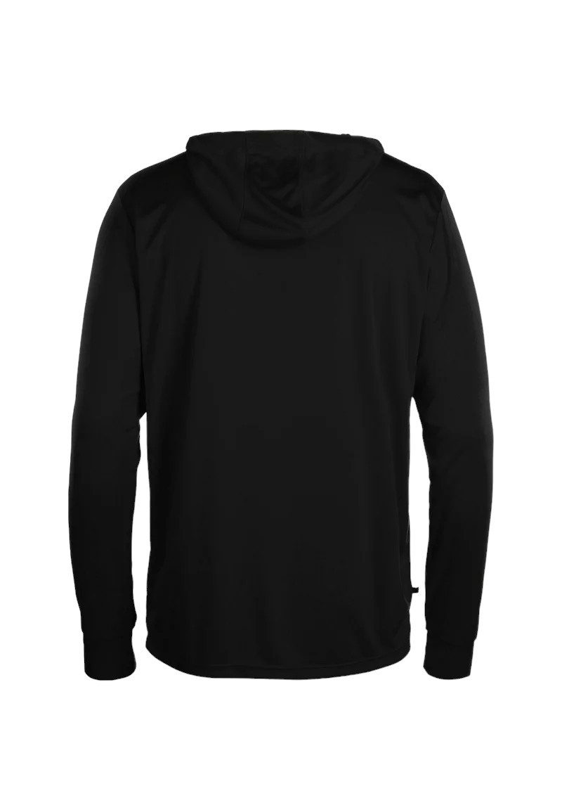 Wilson Kapuzenpullover Fundamentals Cotton Hoodie mit Kapuze (Baumwolle) schwarz Herren