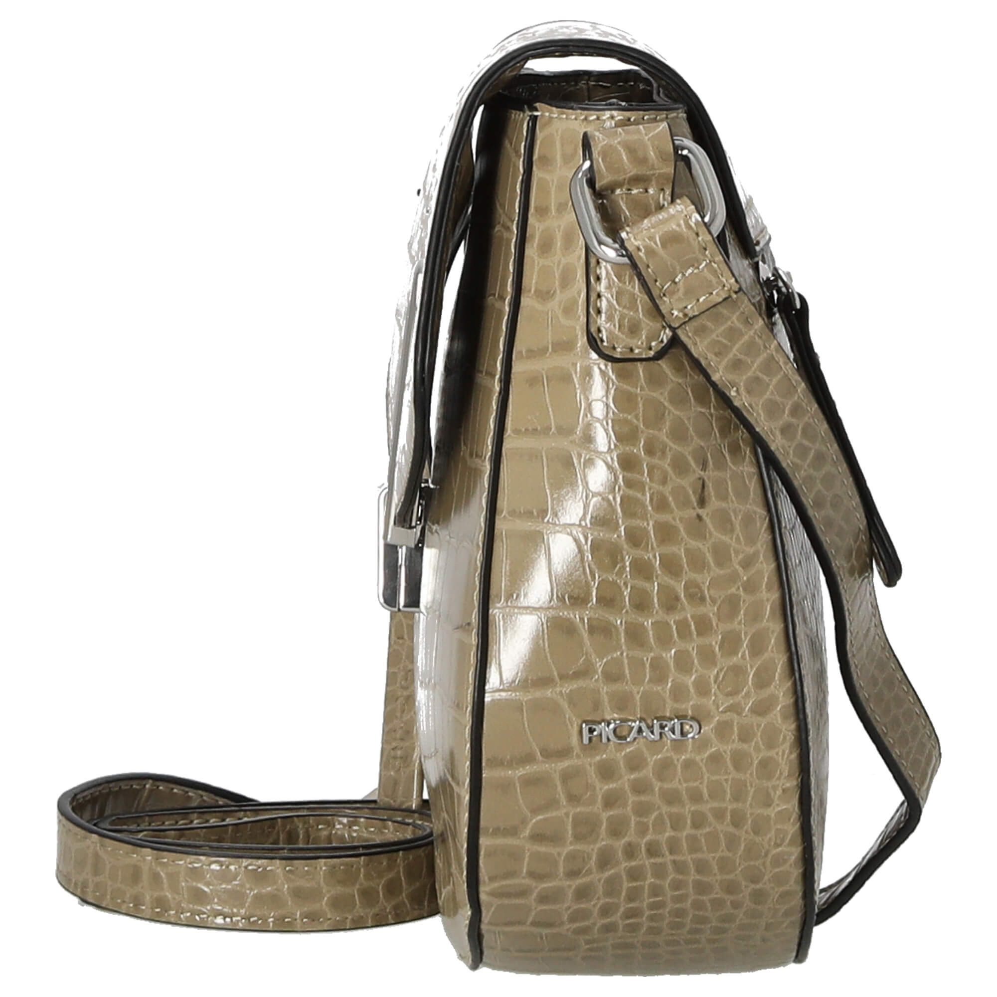 Picard Handtasche Croco - Handtasche 24 cm Synthetik (cactus)