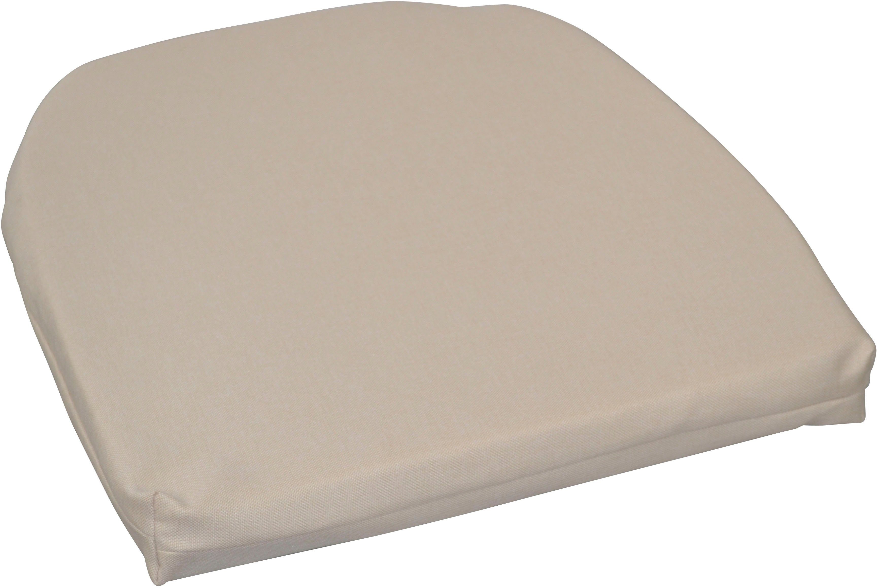 HOFMANN LIVING AND MORE Sitzkissen, Maße (B/T/H): (43/47/5) günstig online kaufen