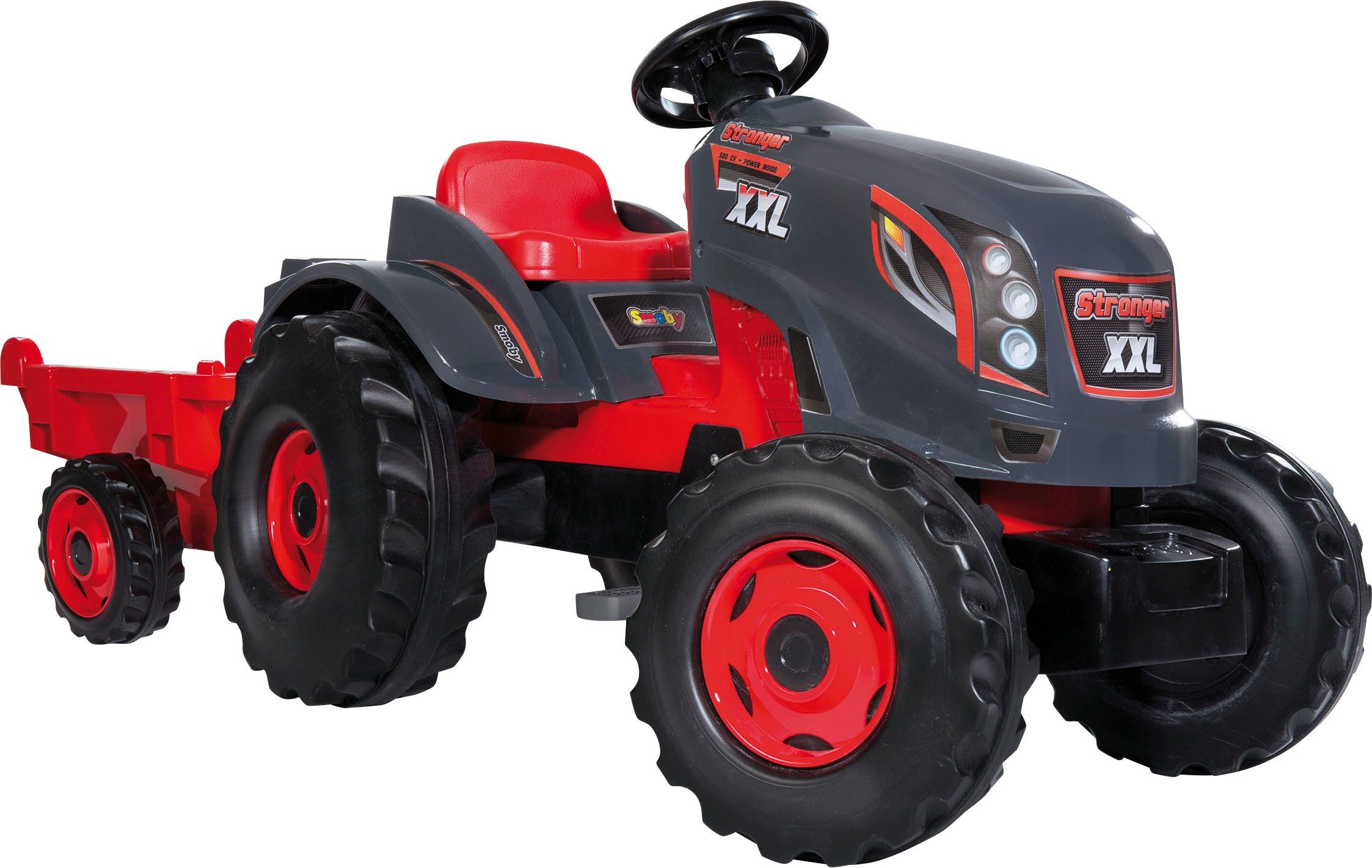 Smoby Trettraktor »Stronger XXL«, ab 3 Jahren, mit Anhänger