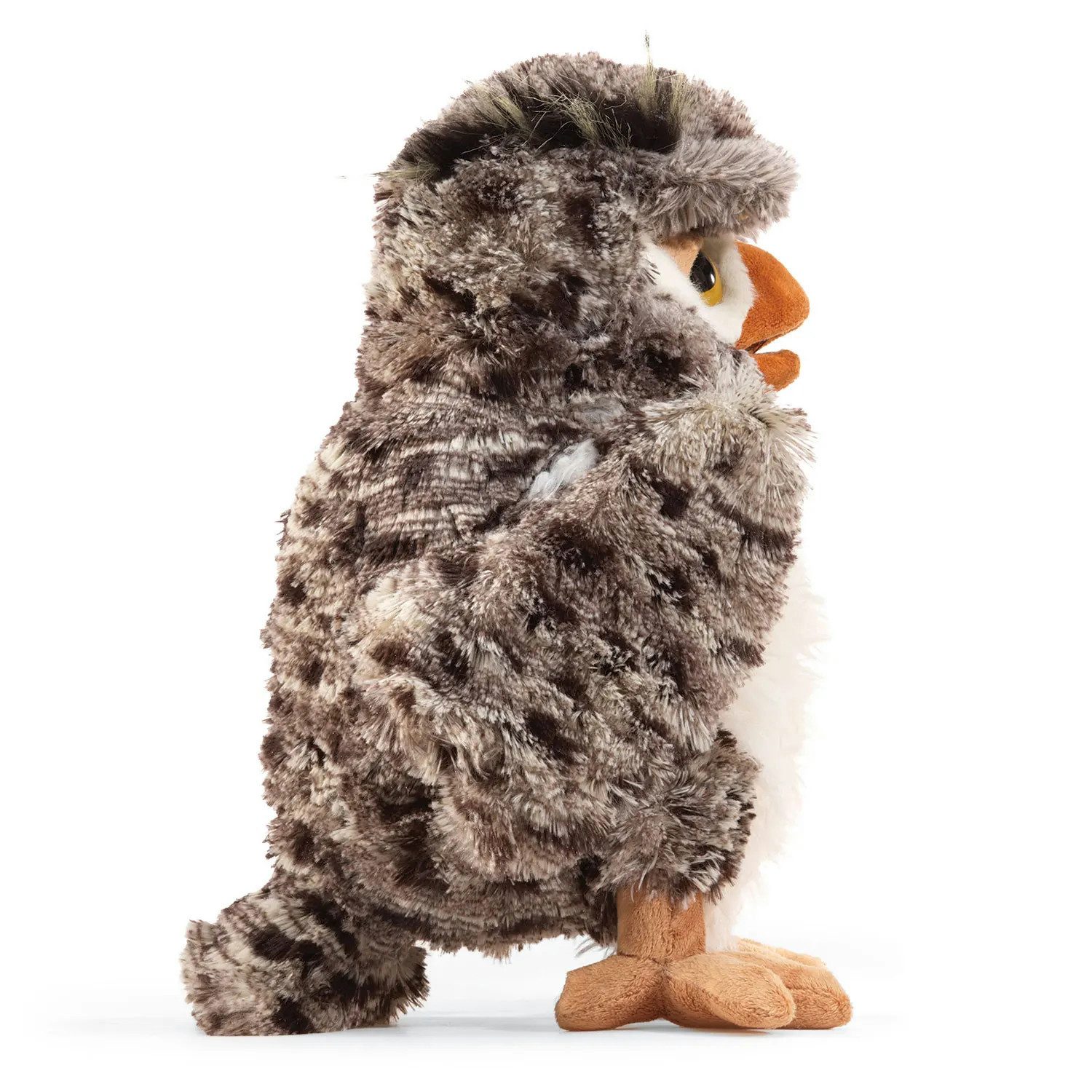 Folkmanis Handpuppen Handpuppe Folkmanis Handpuppe Vogel, Weise Eule 3227 Uhu Kauz (Packung)