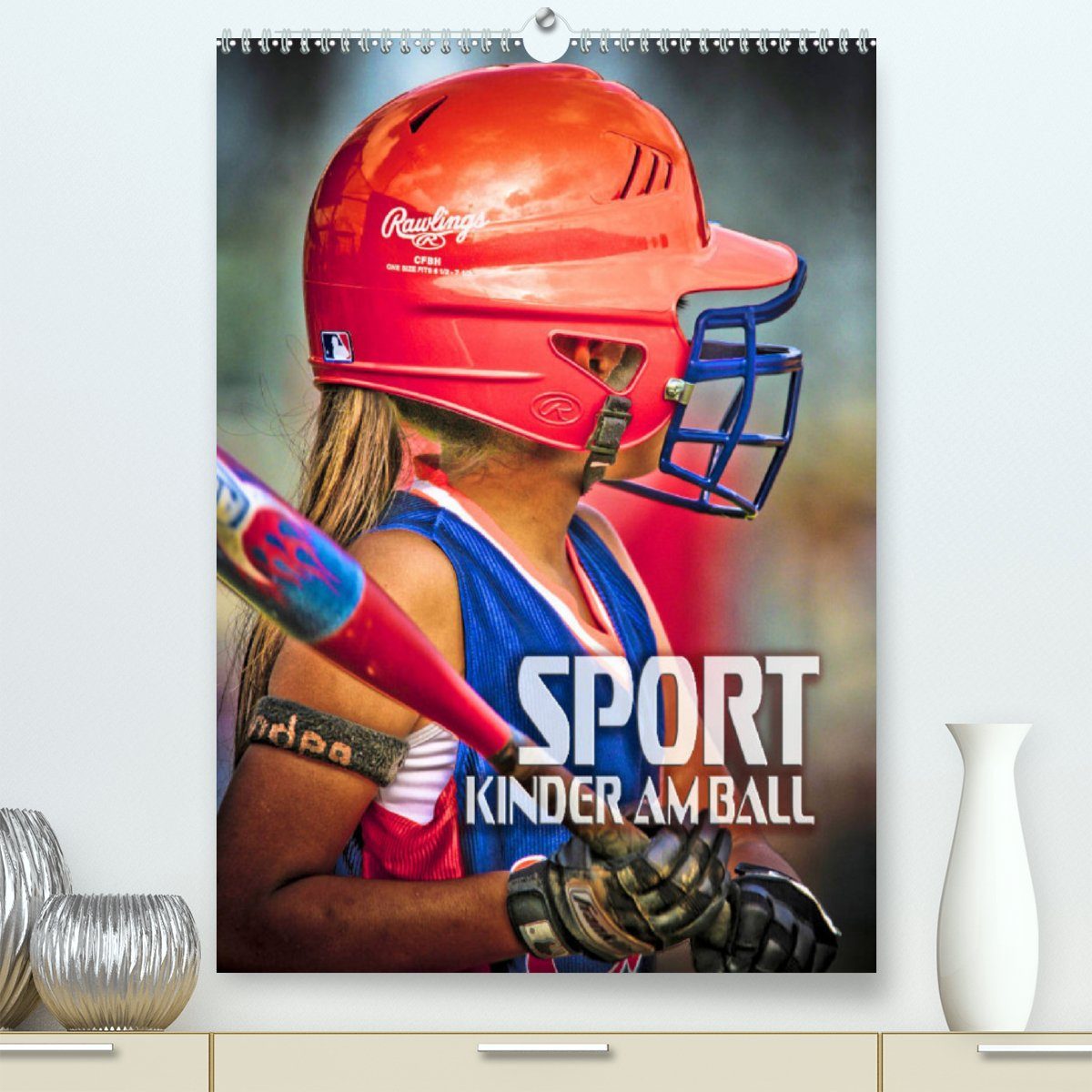 CALVENDO Wandkalender Sport - Kinder am Ball (Premium, hochwertiger DIN A2 Wandkalender 2023, Kunstdruck in Hochglanz)