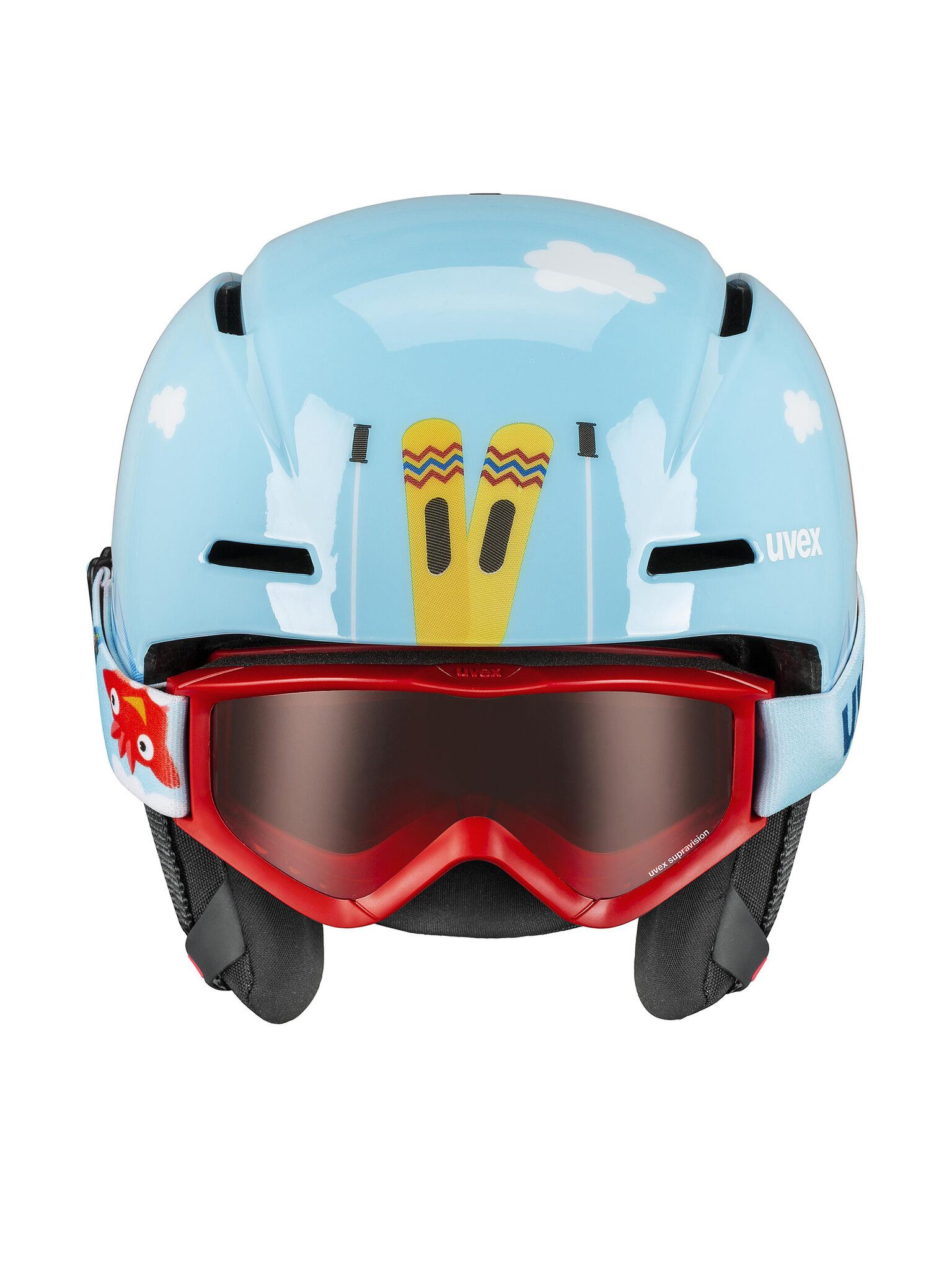 Uvex Skihelm Uvex Skihelm Viti Set 56/S/317/10/01 Blau