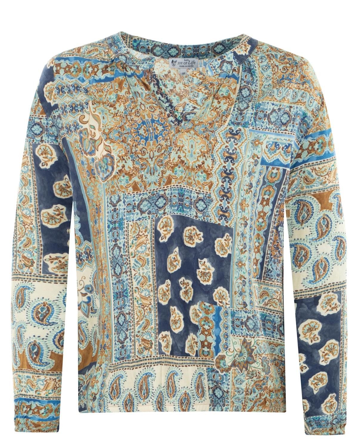 Blusentop Bluse Blousonform