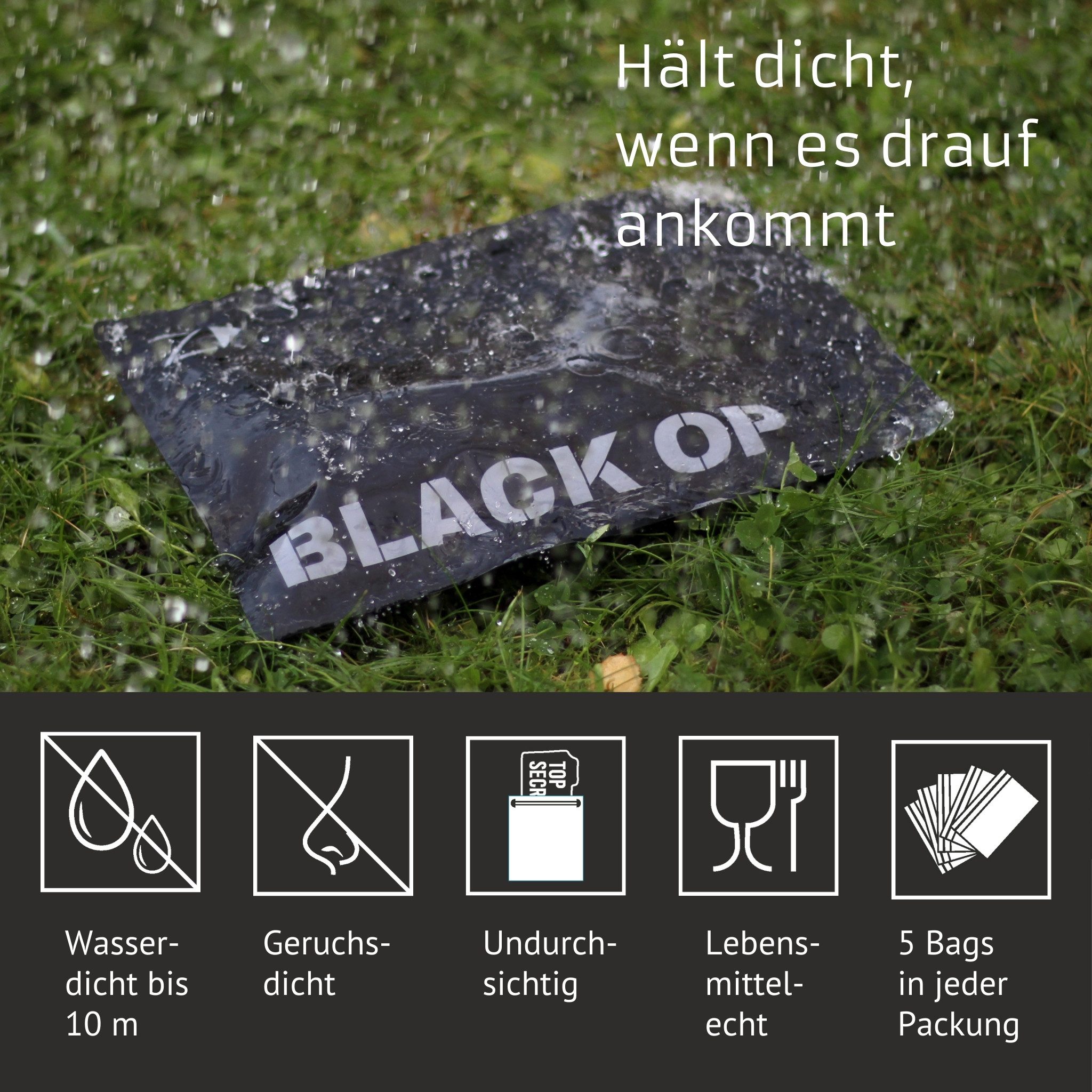 Noaks Packsack Noaks Bag, Black OP günstig online kaufen