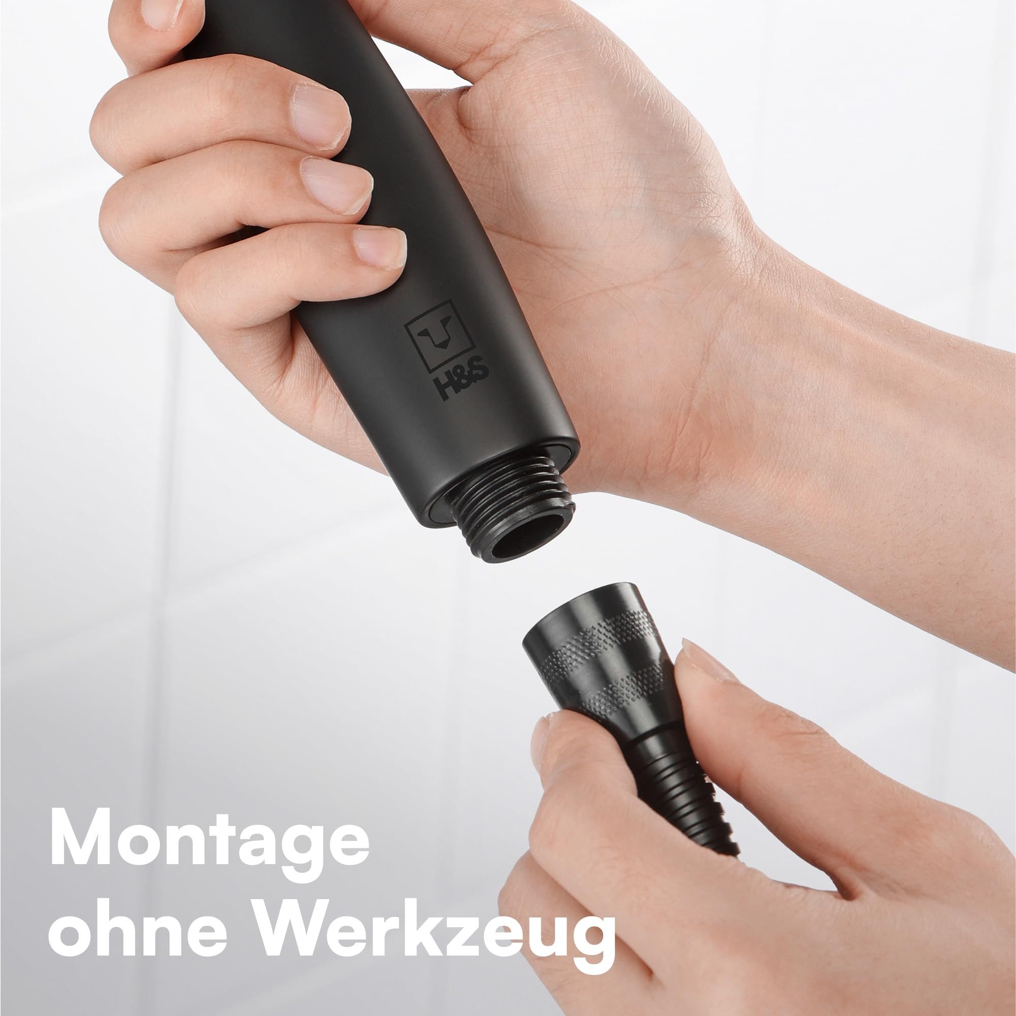 H&S Duschbrause Duschkopf mit Silikondüsen - günstig online kaufen