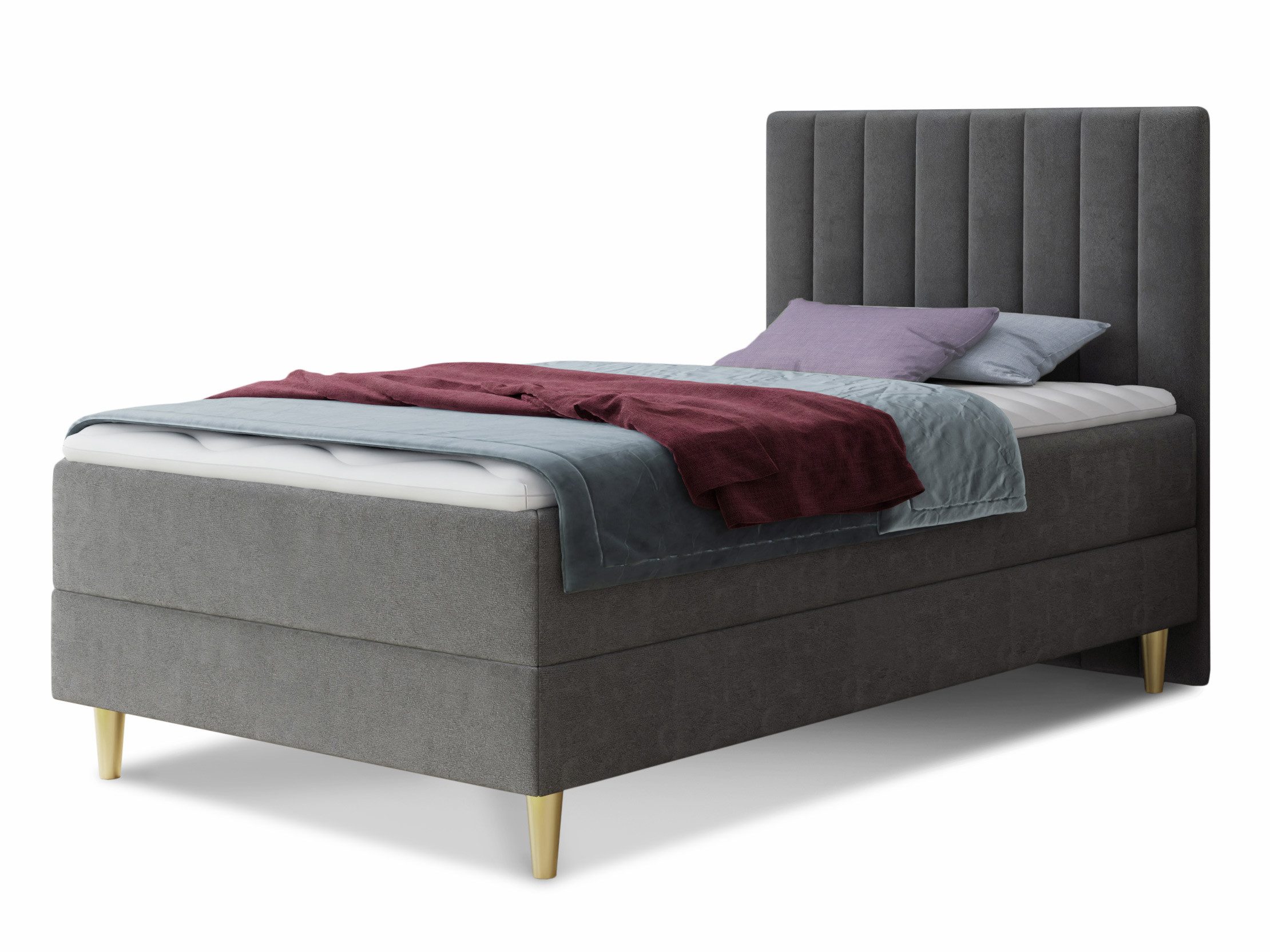 Sofnet Boxbett Gold Mini (mit Bettkasten, Bonell-Matratze und Topper), Einz günstig online kaufen