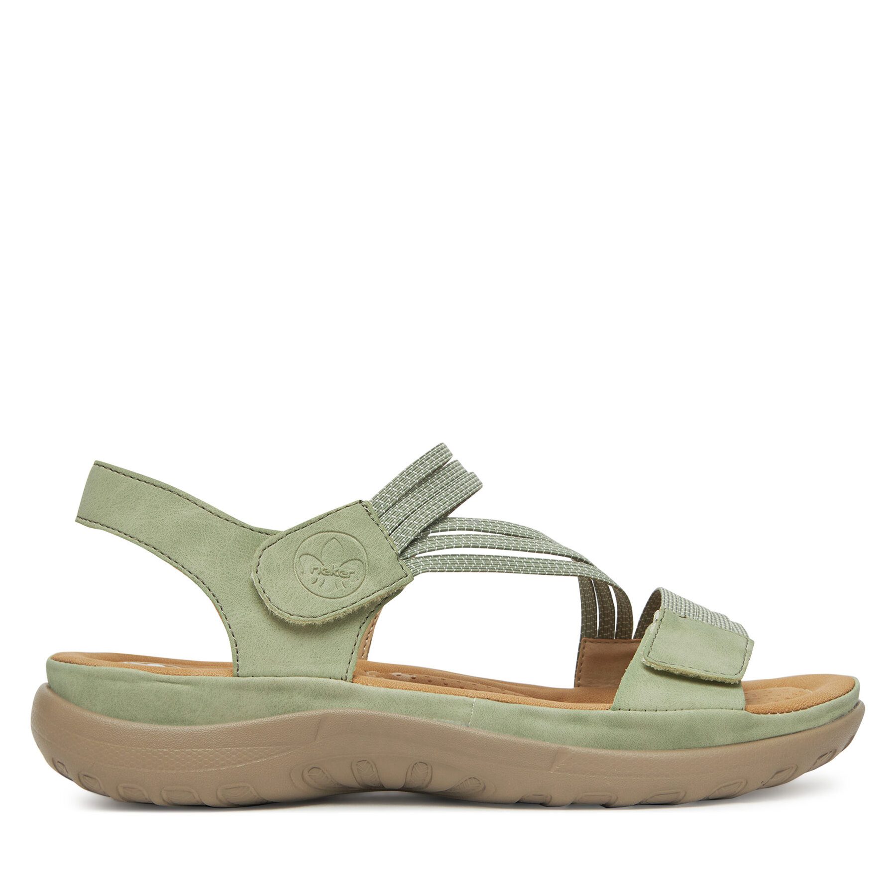 Rieker Rieker Damen-Sandalen Grün 64870-52 Sandale