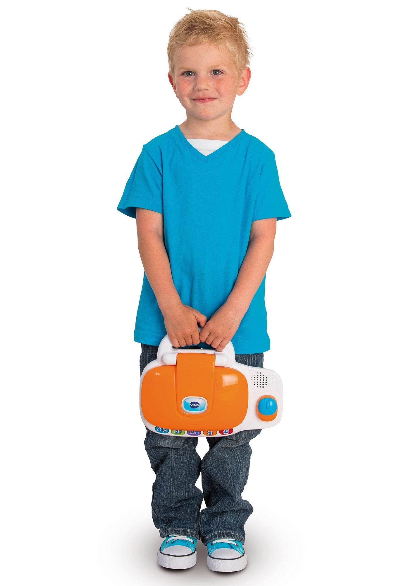 Mein School, Kindercomputer Set Vtech® Ready orange Lernlaptop