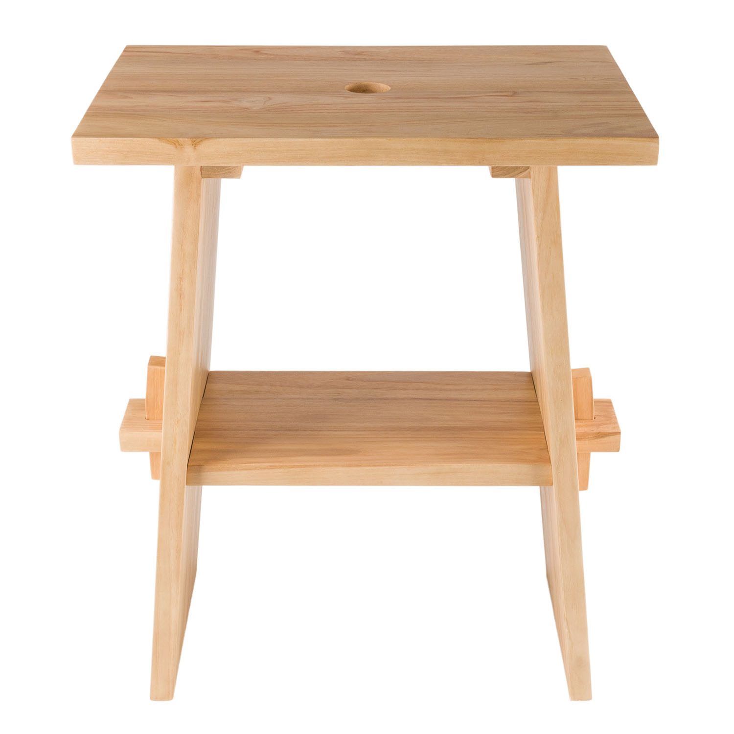 wohnfreuden Waschbeckenunterschrank Teakholz Waschtisch ZEN 60 cm breit