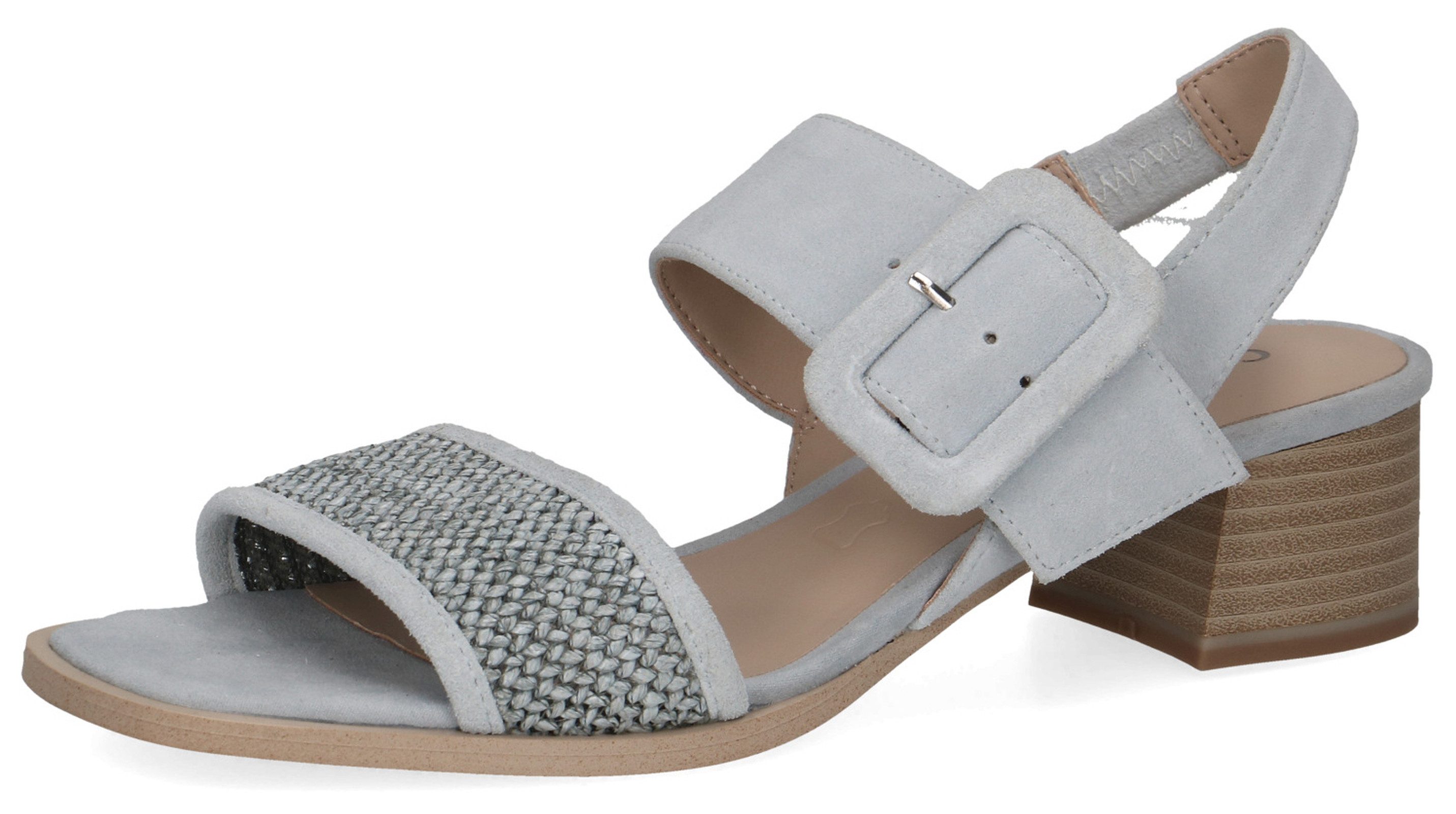 CAPRICE Damen 9-28203-44, Sandalia Con Talón Mujer