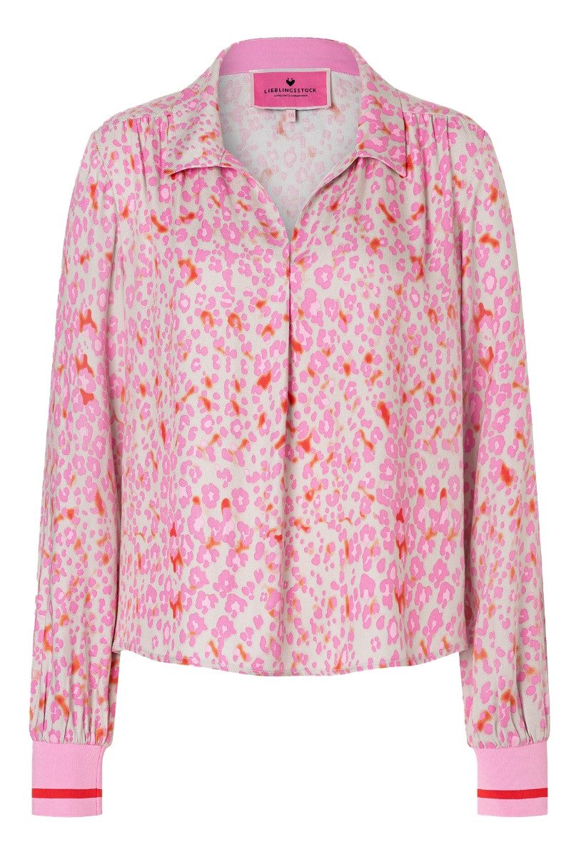 Lieblingsstück Trachtenbluse Bluse - EBONY - beige/pink – Bild 2 von 5