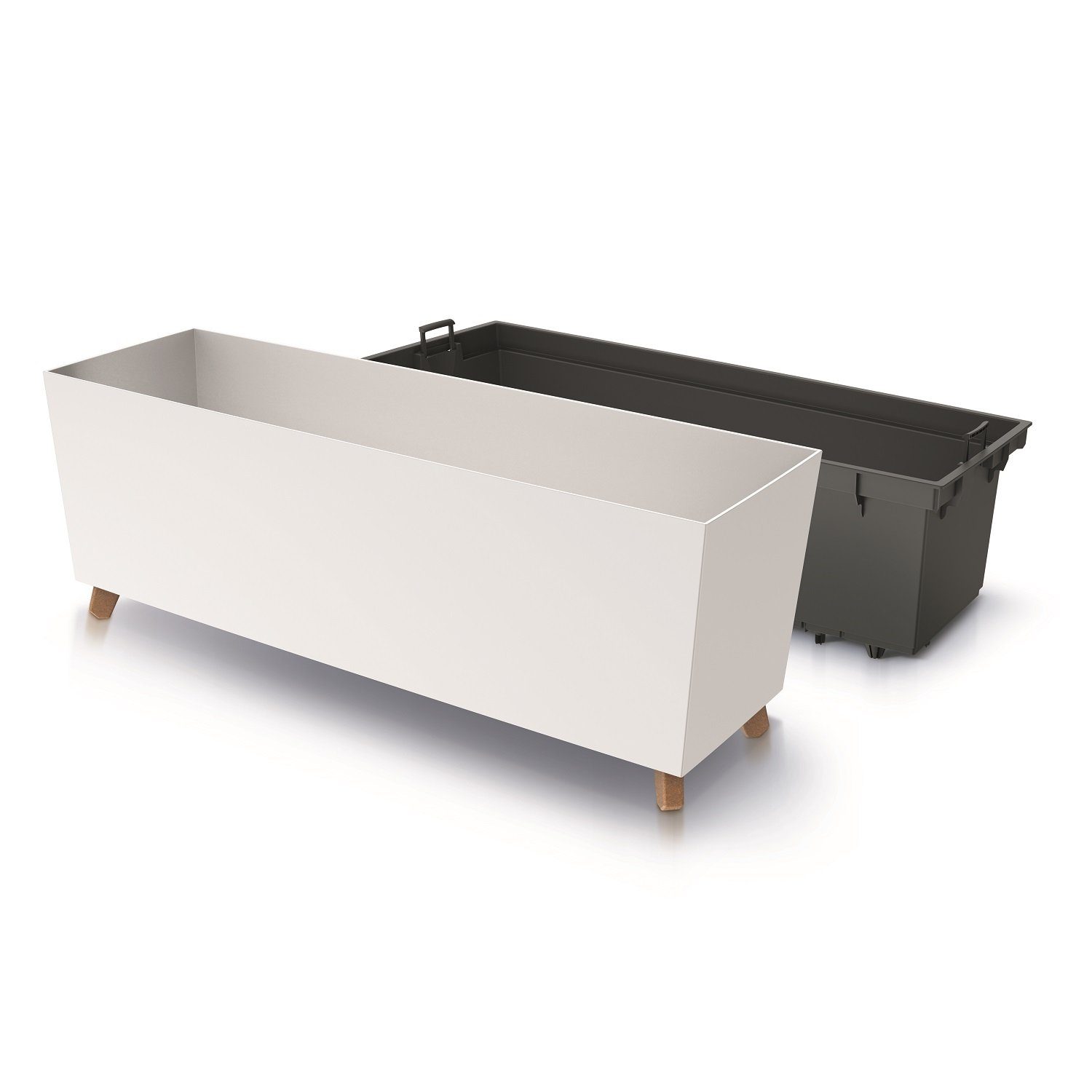 Prosperplast Blumenkasten, Blumentopf Balkonkasten Urbi Case günstig online kaufen