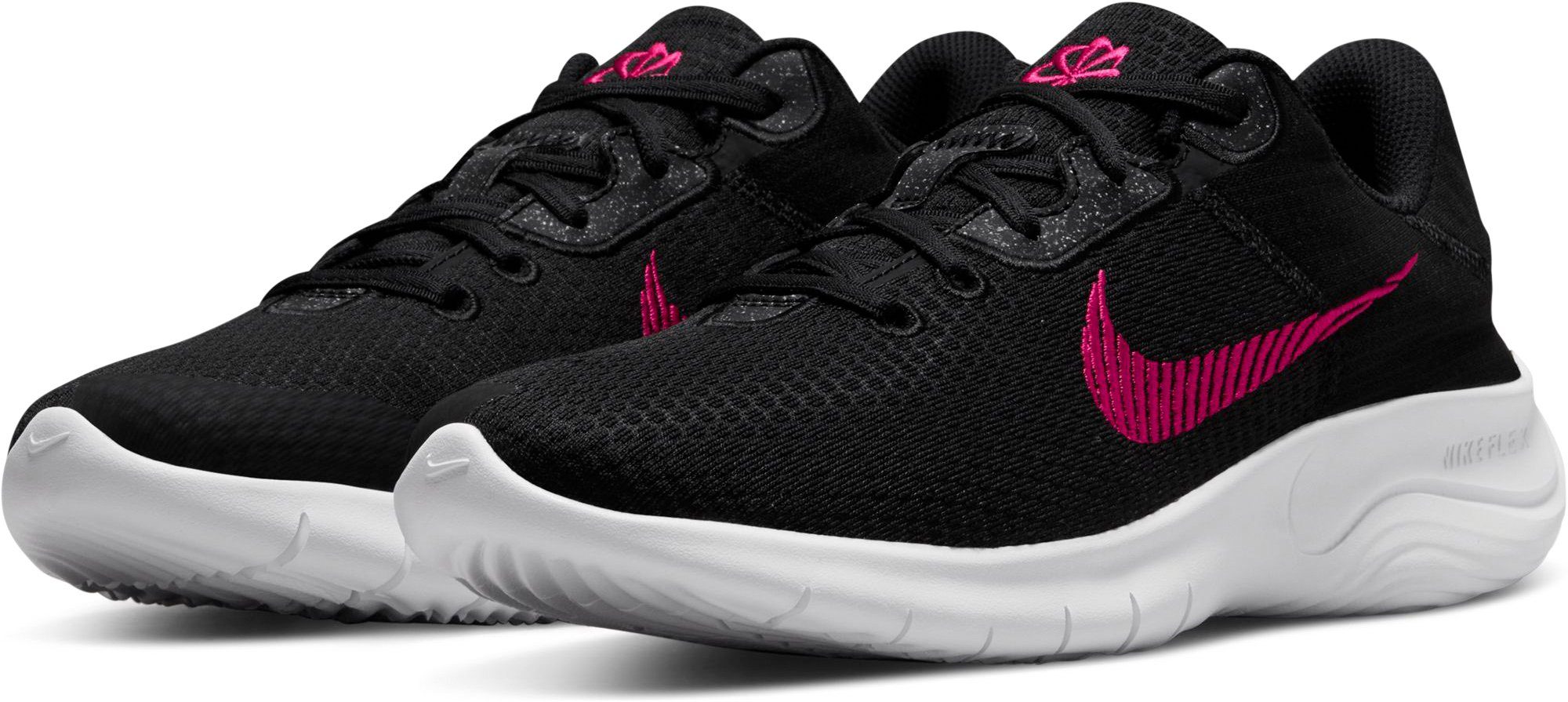 Nike FLEX EXPERIENCE RUN 11 NEXT NATURE Laufschuh schwarz-pink