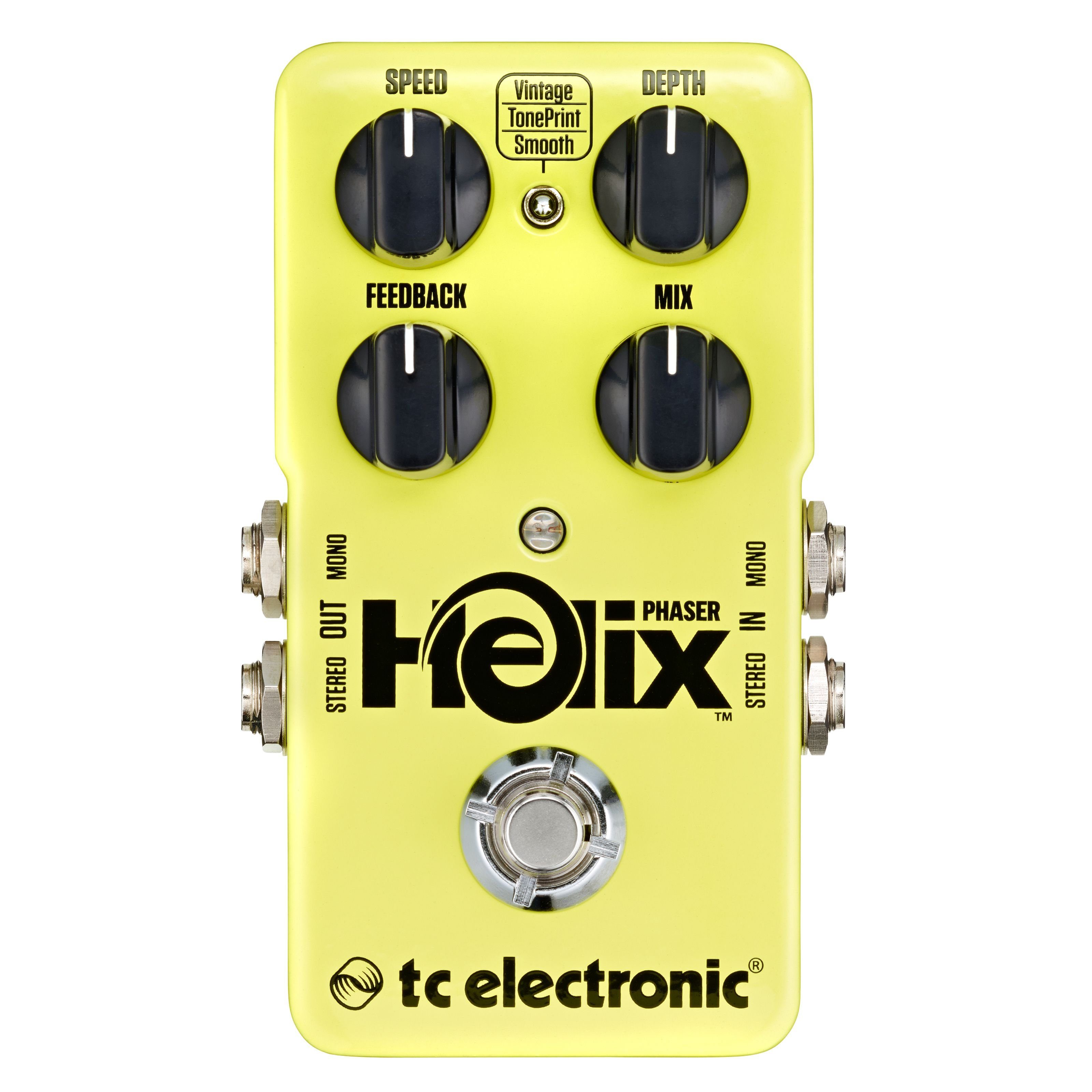 TC Electronic Musikinstrumentenpedal, Helix Phaser Toneprint Enabled - Modulations Effektgerät für Gitarre