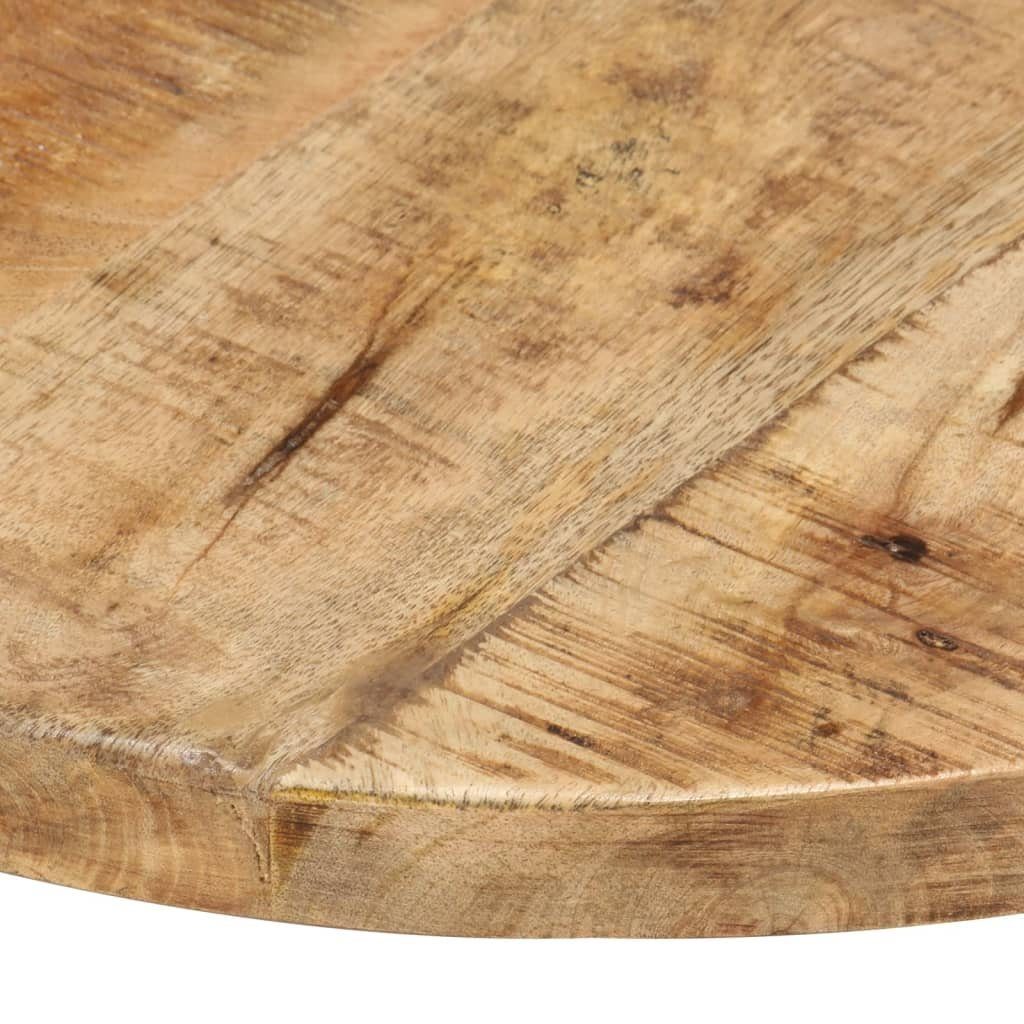 furnicato Tischplatte Massivholz Mango (1 40 St) 25-27 mm Rund cm