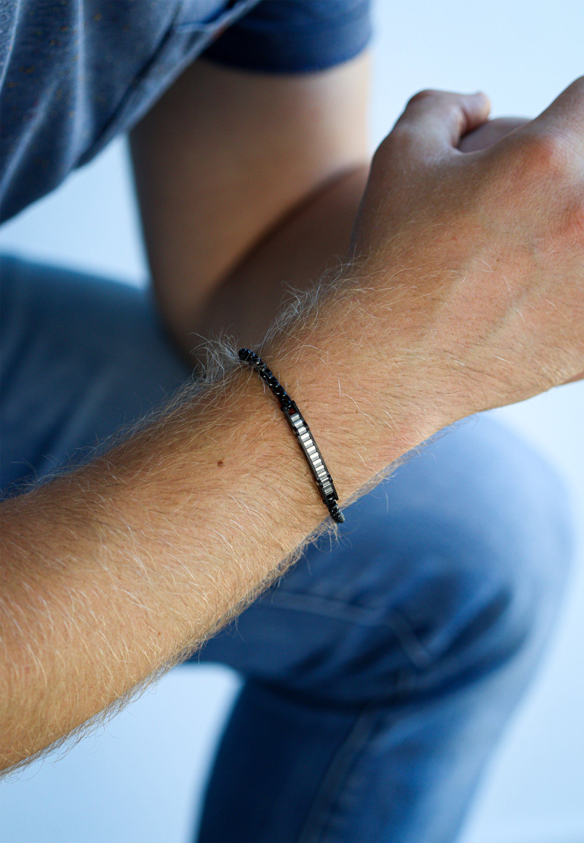 STEELWEAR Armband Salvador, mit praktischem Verlängerungskettchen | Edelstahlarmbänder