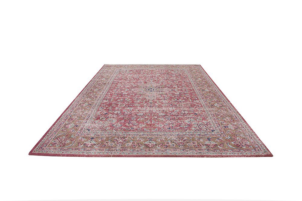 Teppich florales rot, · MARRAKESCH orientalisches · mm, Design riess-ambiente, rot Höhe: bunt 240x160cm rechteckig, OLD 10 Muster antik, Wohnzimmer