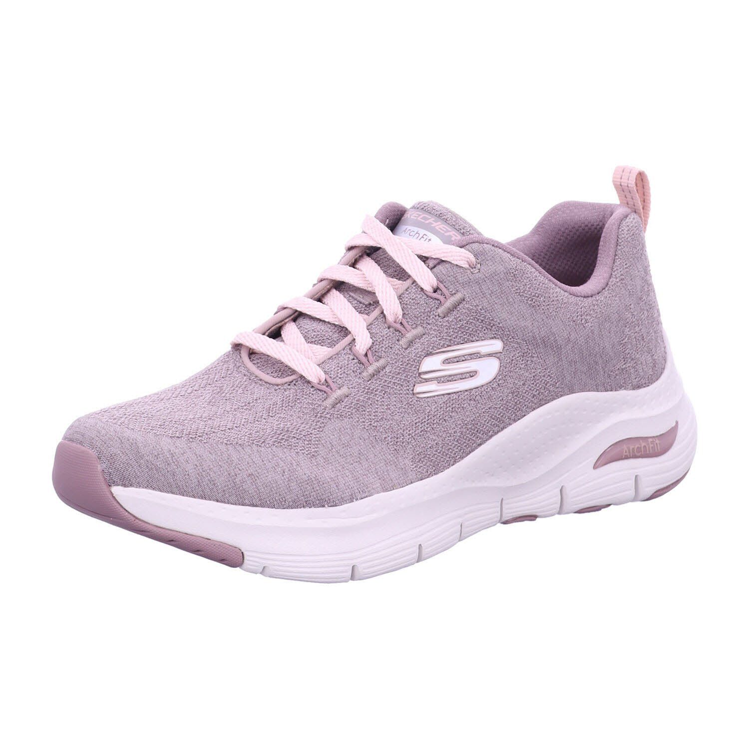 Skechers ARCH FIT - COMFY WAVE Sneaker (2-tlg) dark taupe