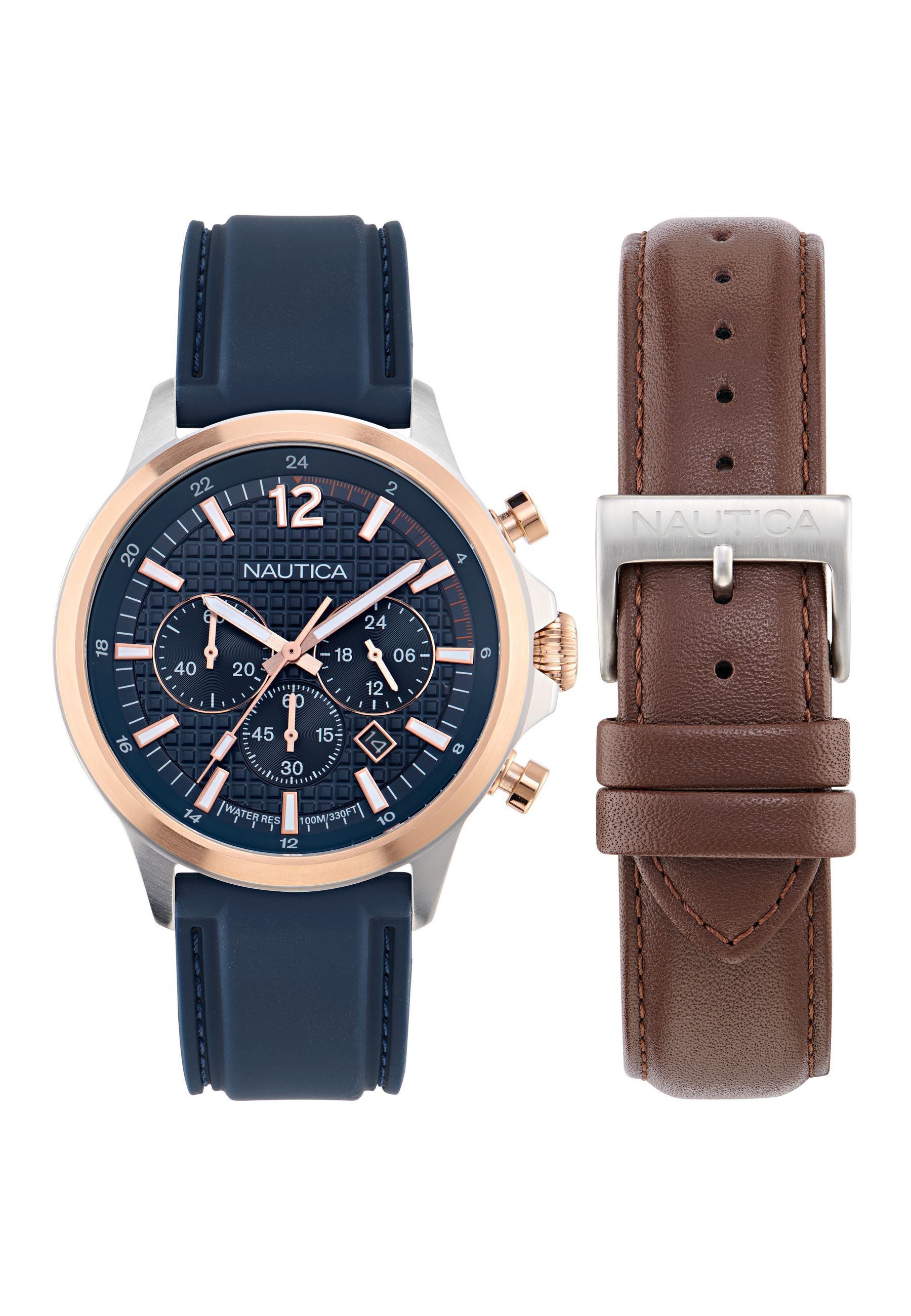 NAUTICA Quarzuhr NCT BLUEOCEAN, (1-tlg), Quartz Analog