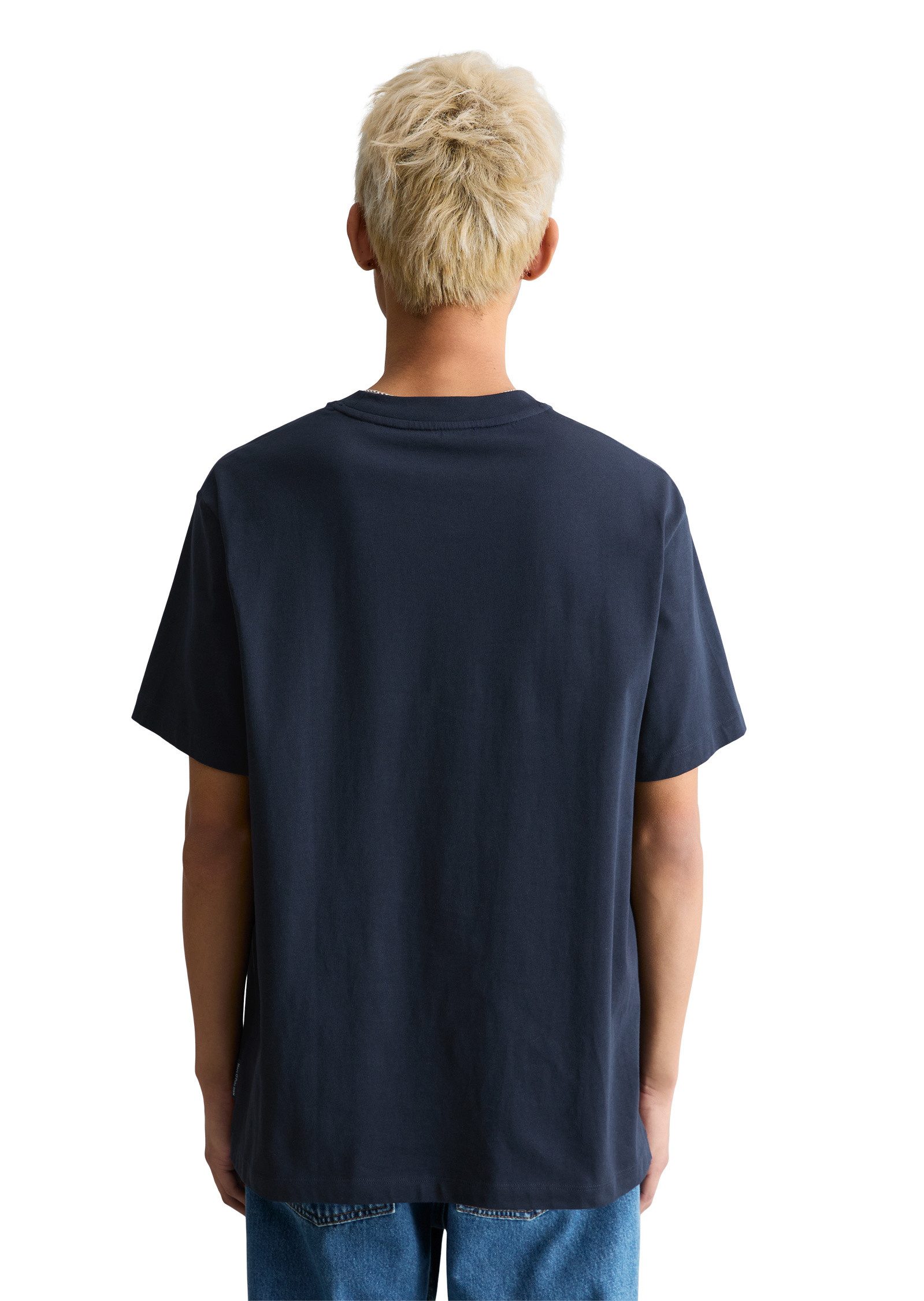 Marc O'Polo DENIM T-Shirt aus softer Bio-Baumwolle