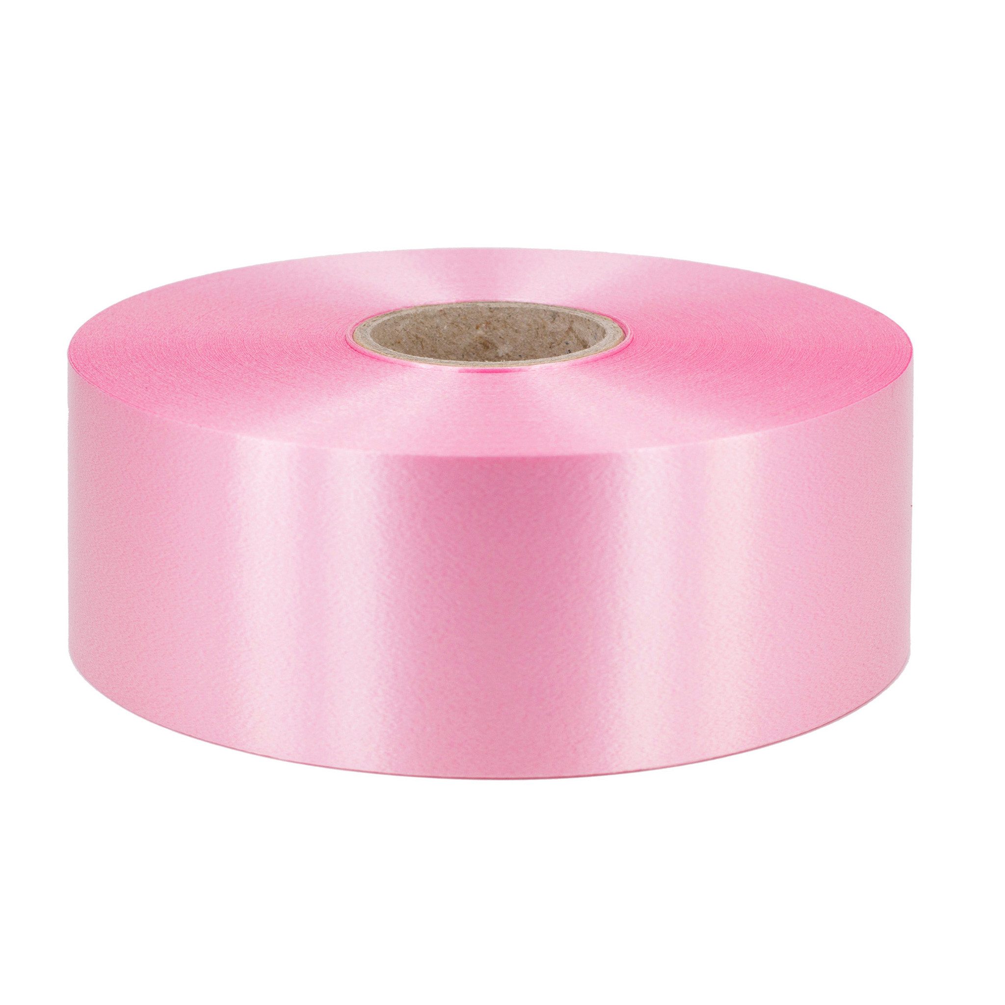 Star Geschenkband, Geschenkband Ringelband 50mm x 100m Rolle Rosa