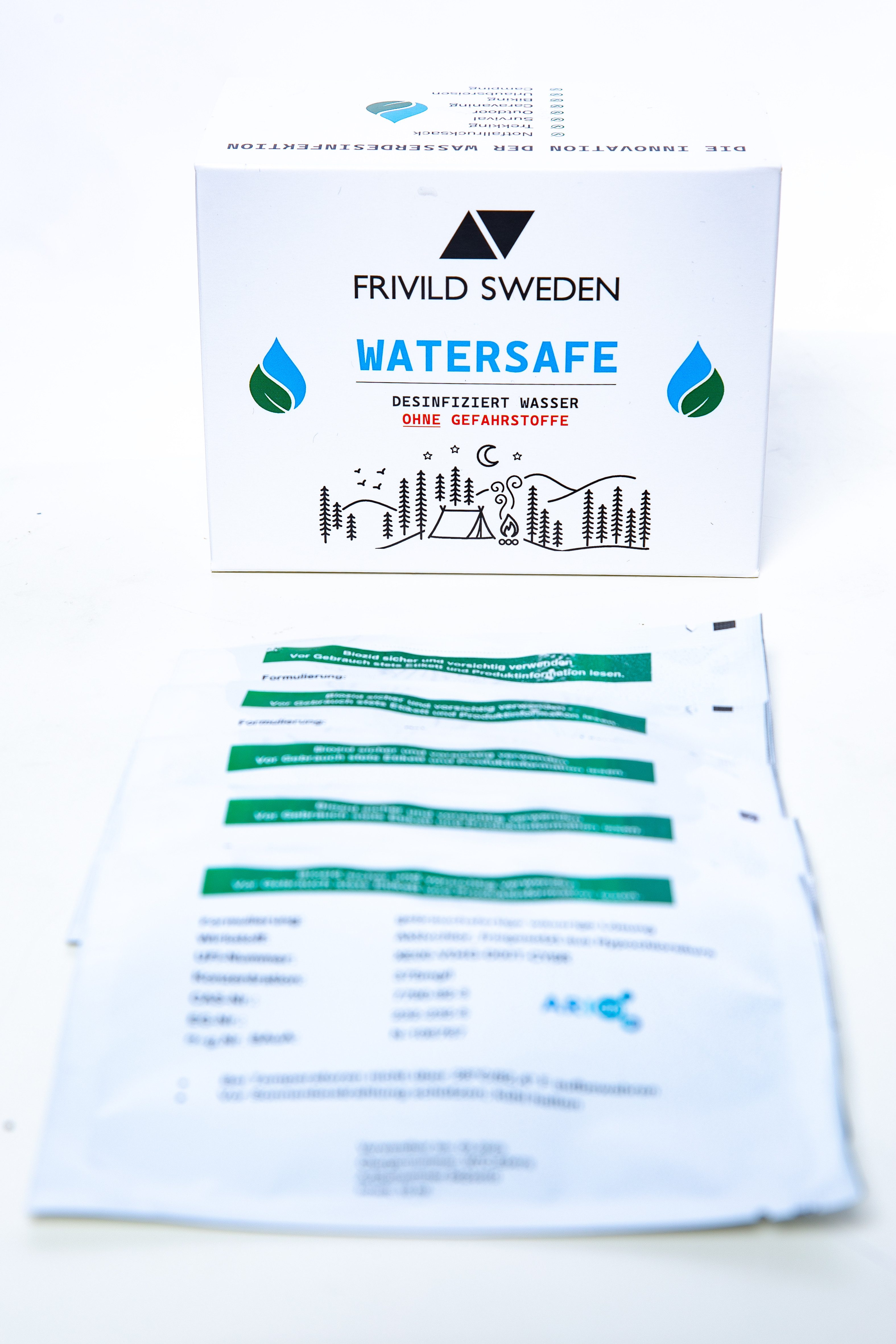 Frivild Wasseraufbereiter AriOn Watersafe Beutel 20Stk. a 10ml, (20-St)