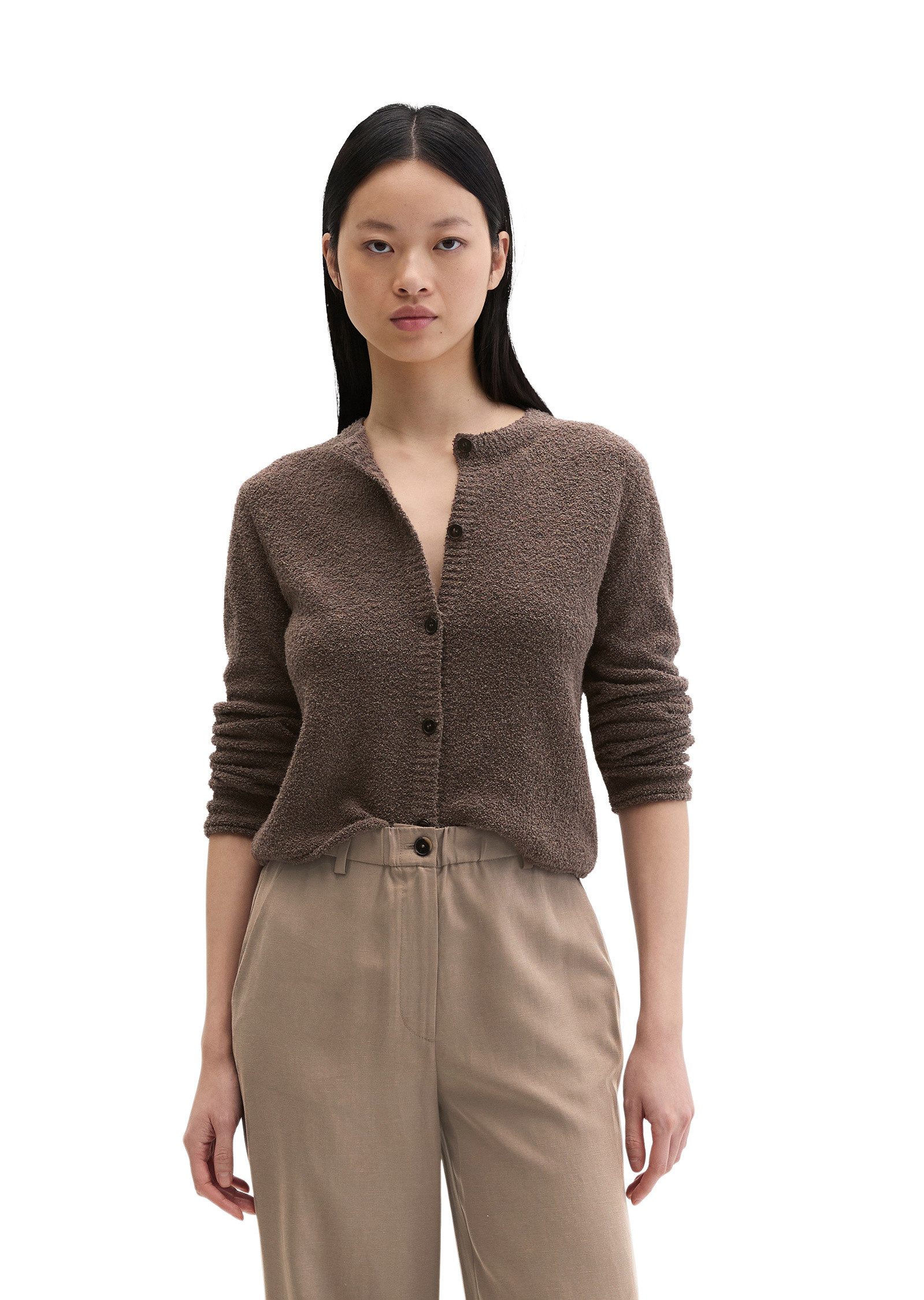 Marc O'Polo Cardigan aus Bouclé-Garn