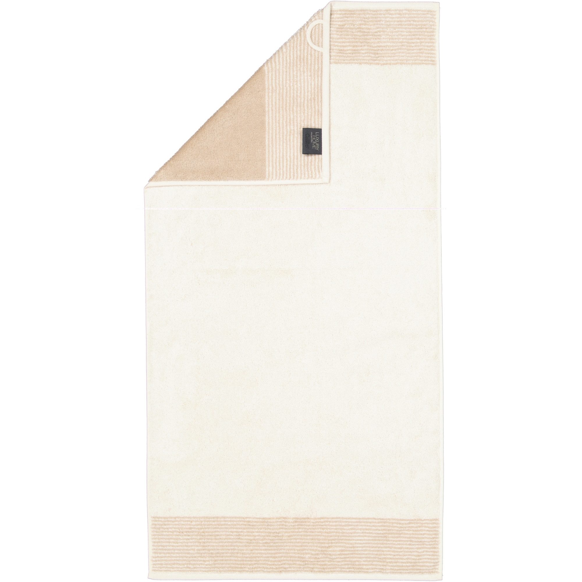 Cawö Handtücher Luxury Home Two-Tone 590, 100% Baumwolle (1-St) – Bild 5 von 5