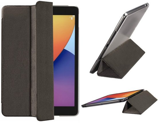 Hama Tablet-Hülle »Smart Case Touch Tasche Cover Hülle Bag« iPad 7 2019 / iPad 8 2020 / iPad 9 2021 10,2", Standfunktion, Anti-Kratz, Steuerungszugriff, transparente Rückseite, Magnet-Verschluss, passend für Apple iPad 7 2019 / iPad 8 2020 / iPad 9 2021 10,2"